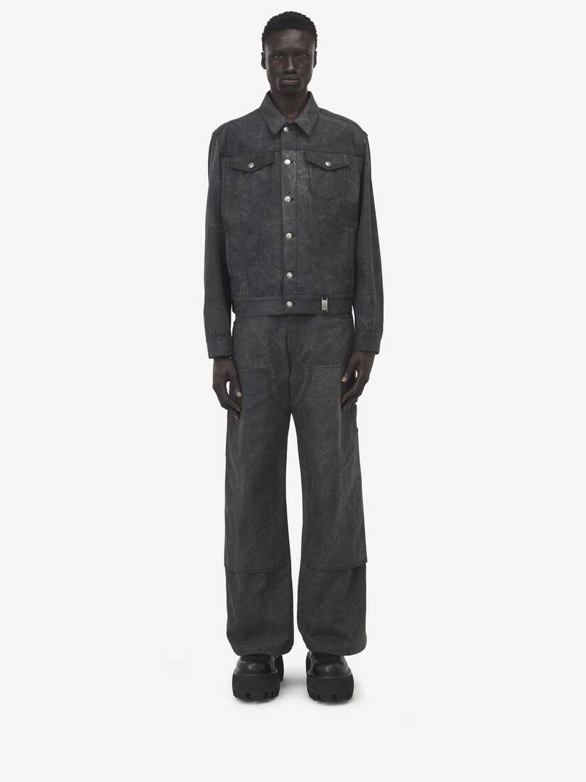 Denim Trucker Jacket - 3