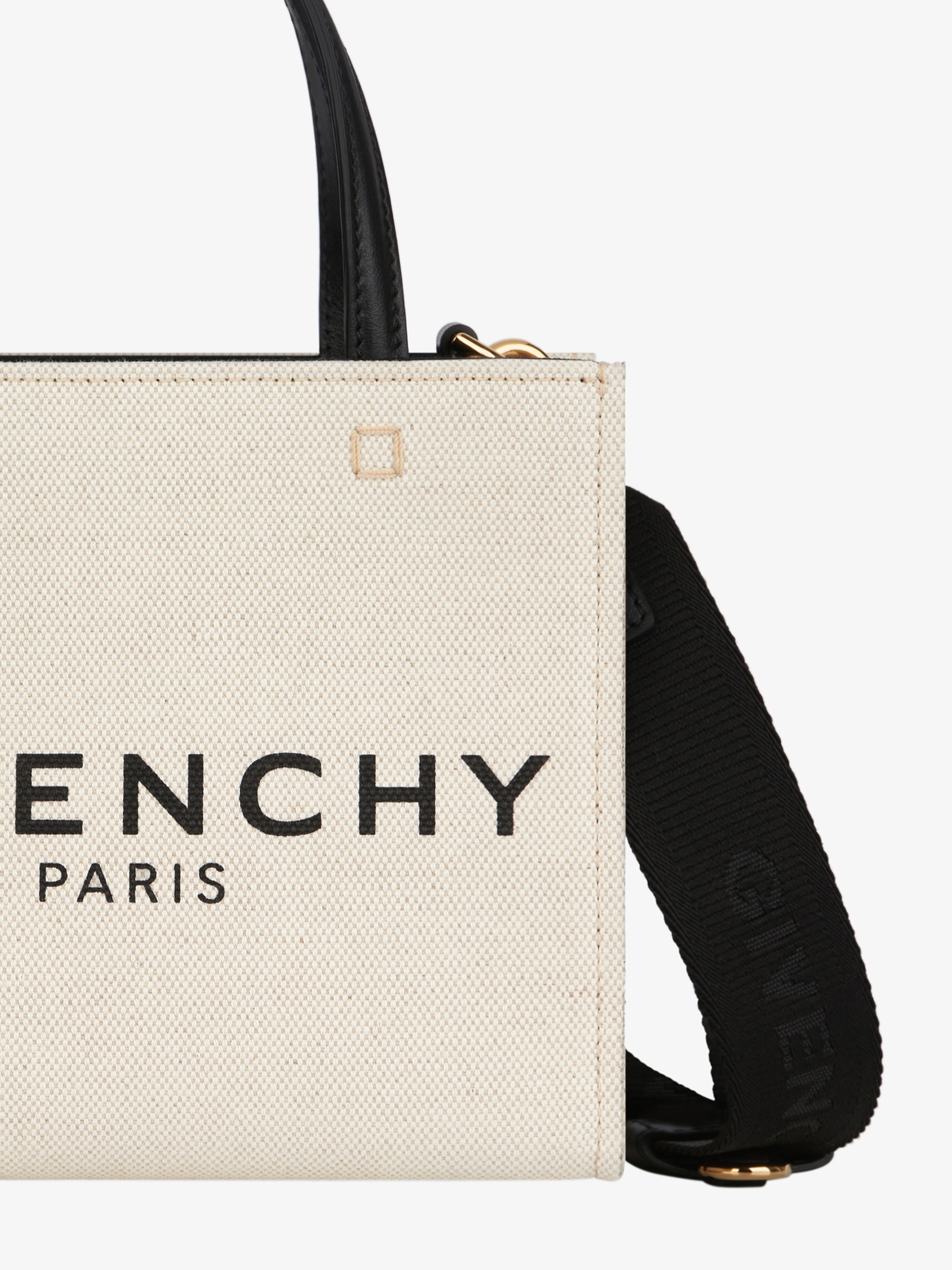 MINI G-TOTE SHOPPING BAG IN CANVAS - 5