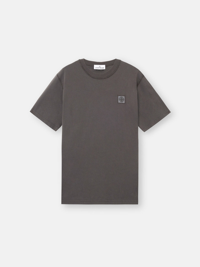 2100237 ORGANIC COTTON JERSEY 'FISSATO' EFFECT - 1