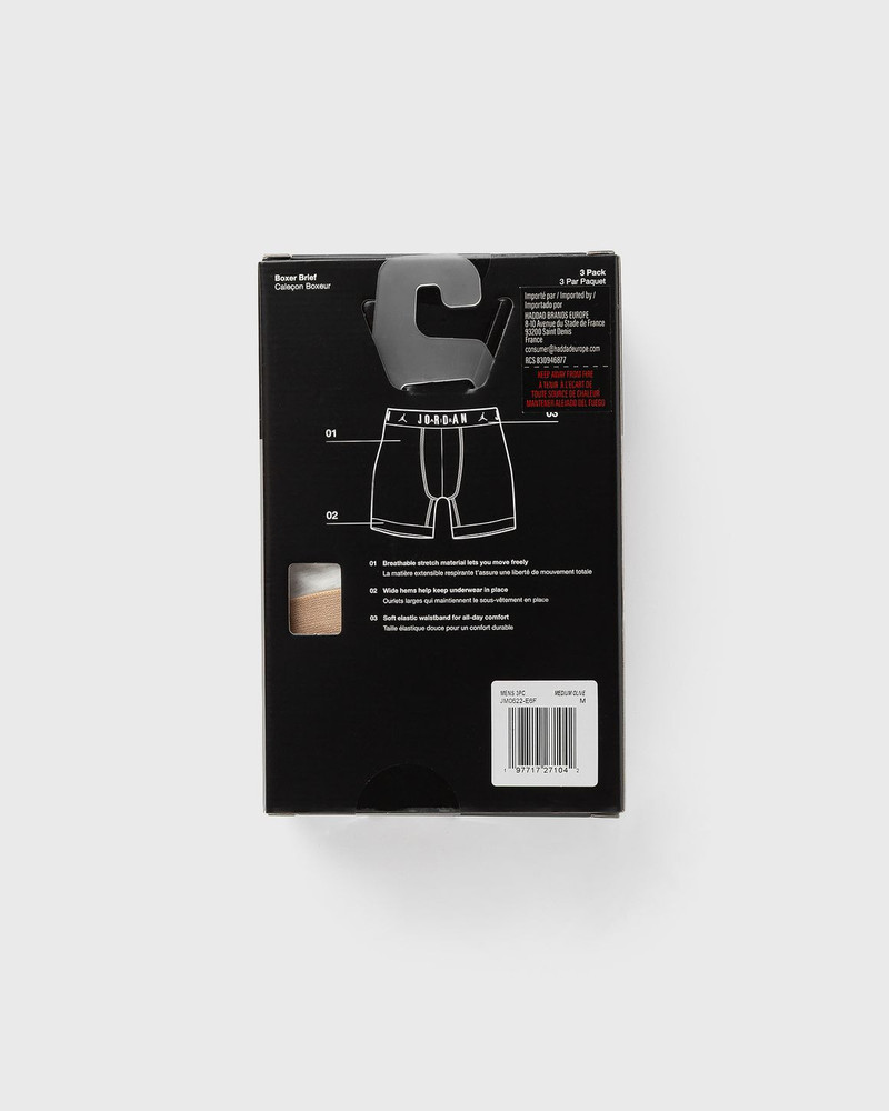 Jordan FLIGHT COTTON STRETCH 3PK BOXER/BRIEF outlook