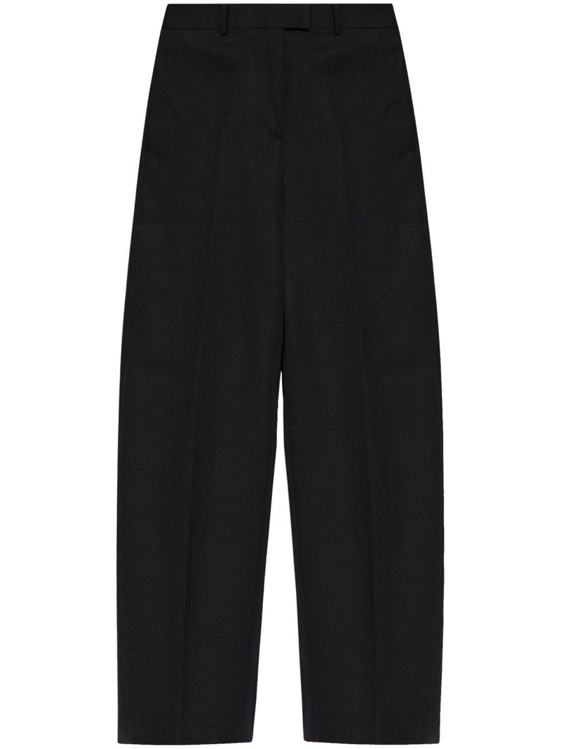 THE ATTICO Jagger stretch-wool twill straight-leg pants outlook