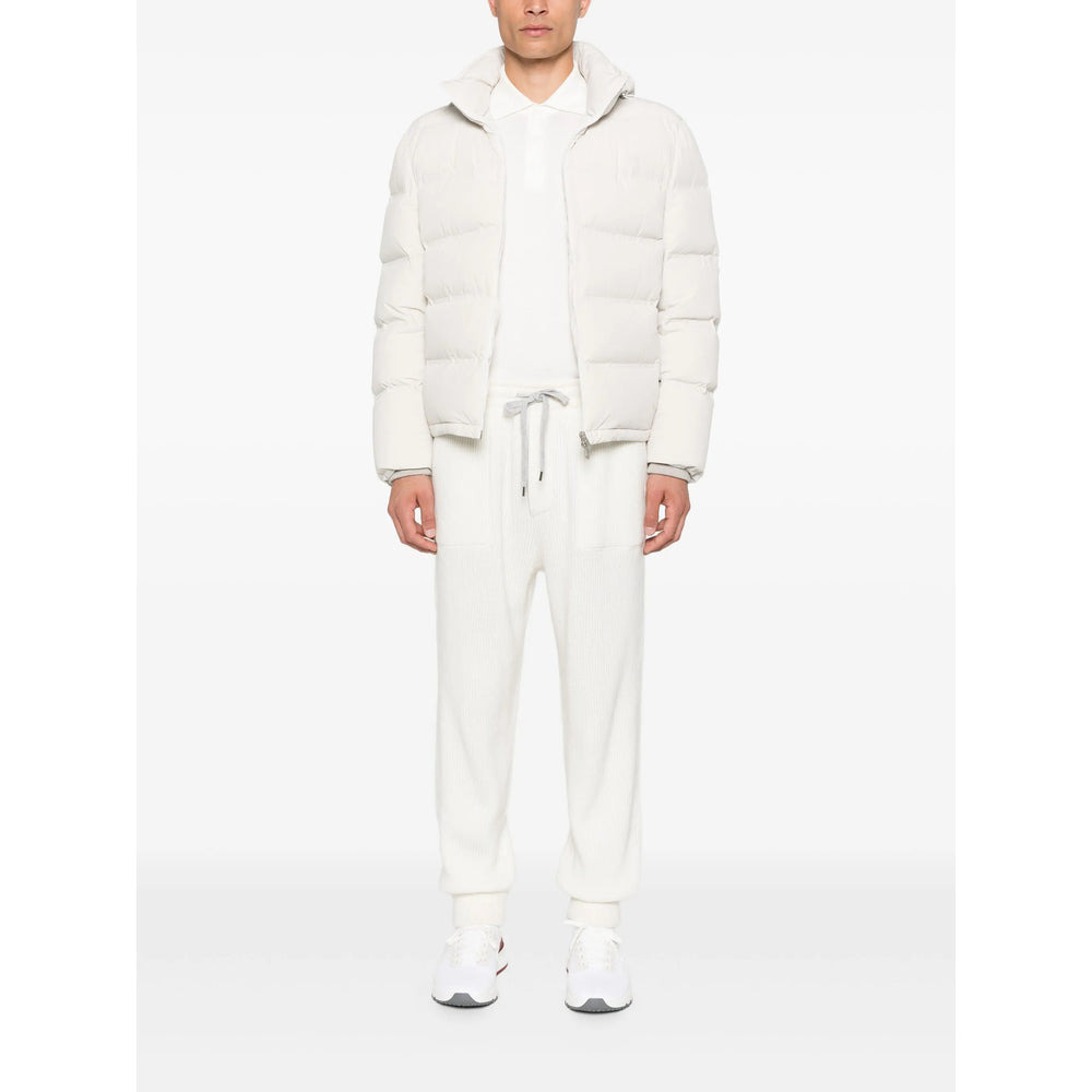 Brunello Cucinelli White Jackets - Padded & Down Jackets Men - 2
