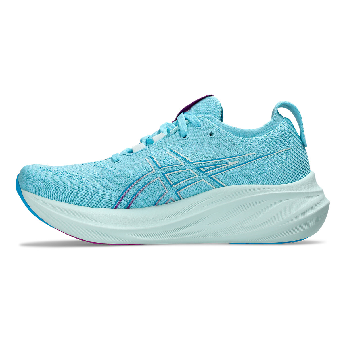 Asics Gel Nimbus 26 - Bright Cyan - Bold Magenta - 2