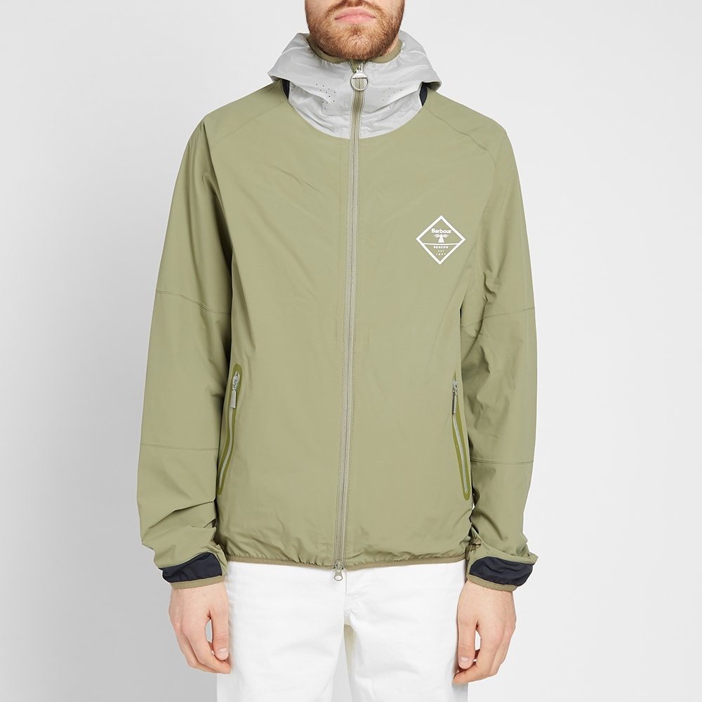 Barbour Beacon Etterick Hooded Windbreaker - 6