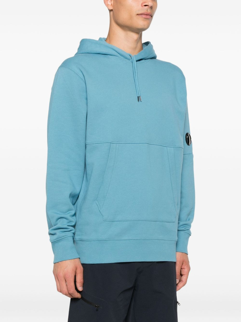 logo-print hoodie - 3