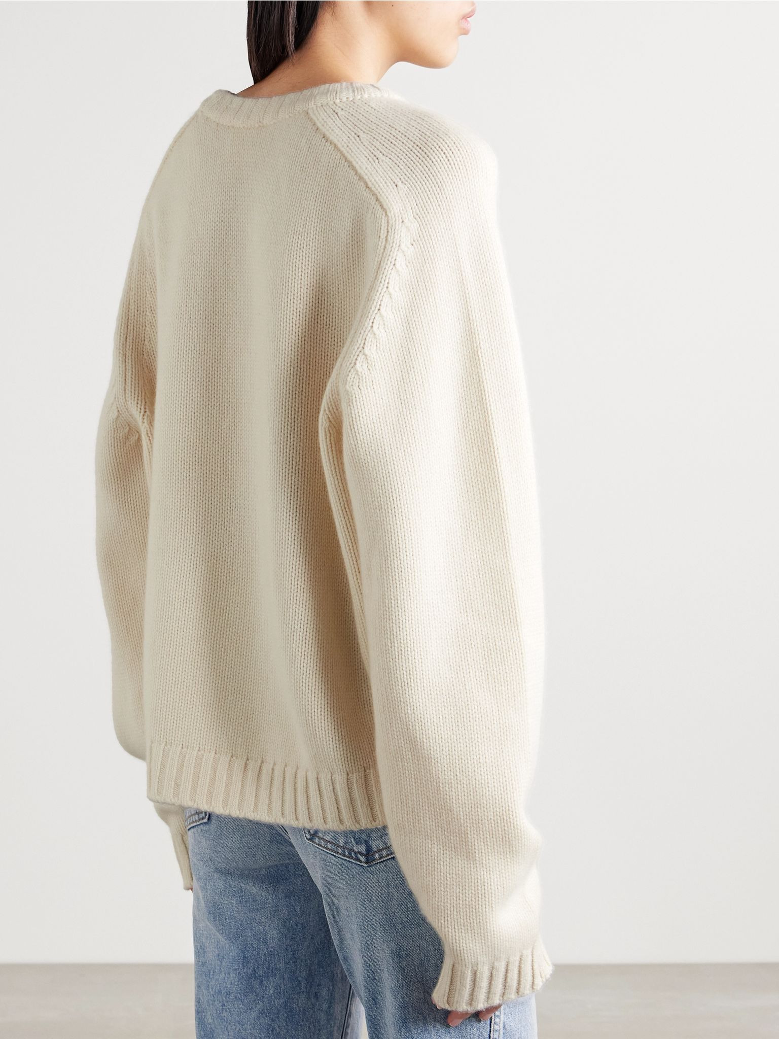 Mae cashmere sweater Off-white - 3
