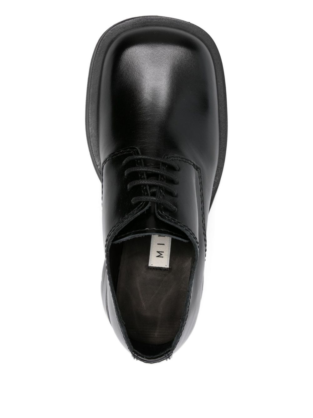 Althea lace-up platform derby shoes - 4