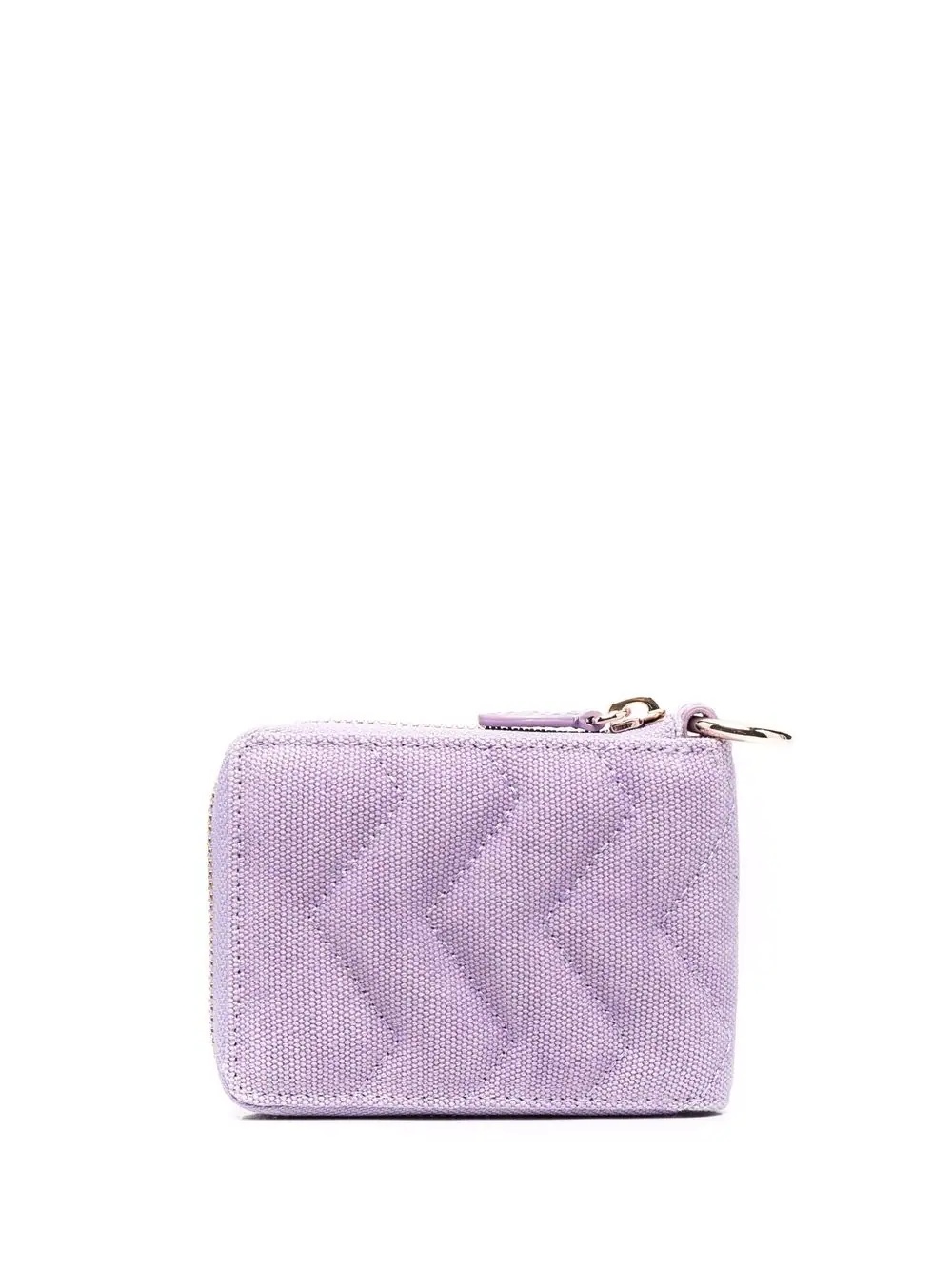 quilted zip-around wallet - 2