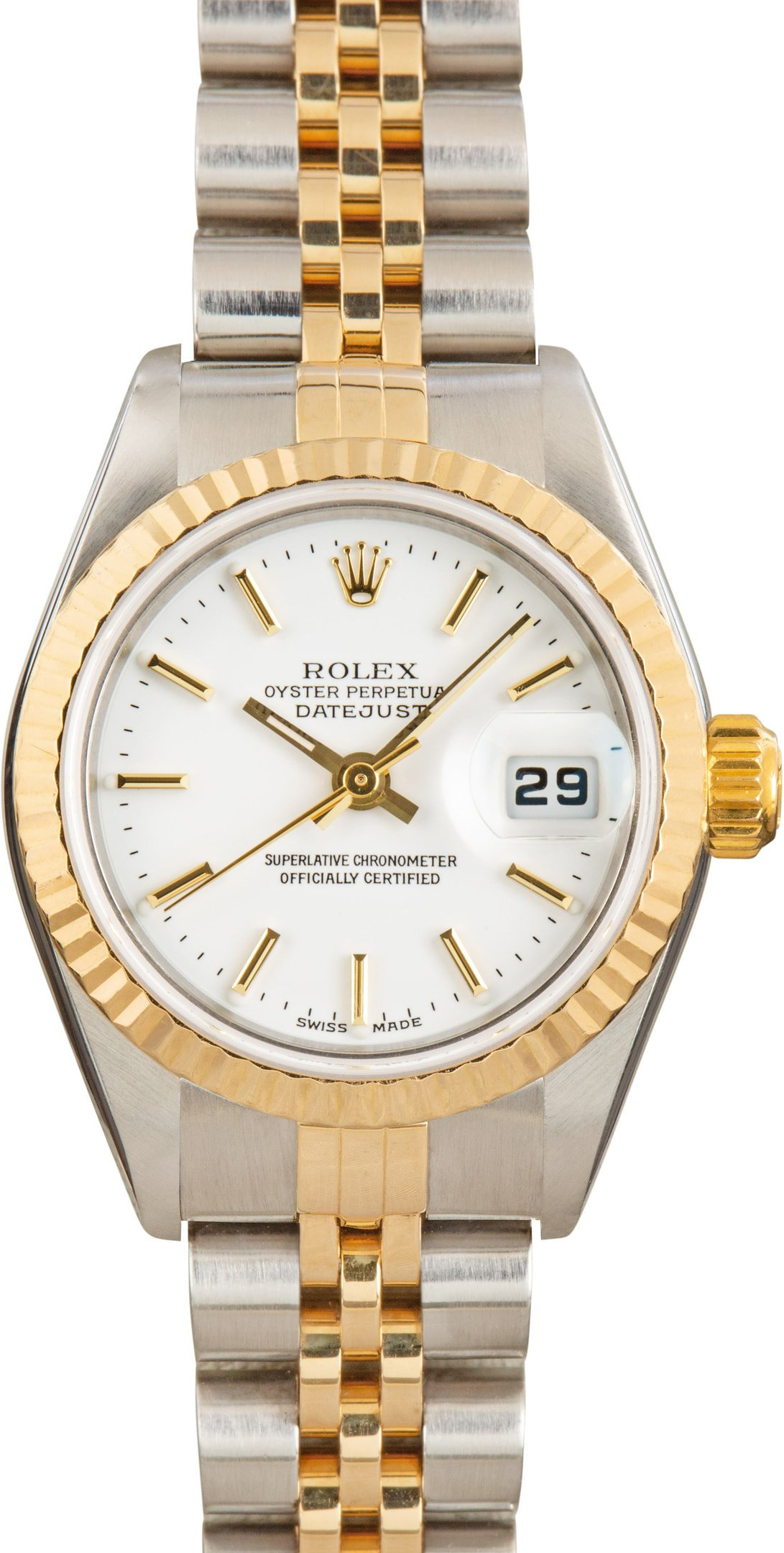 Lady Rolex Datejust 79173 White Dial - 1