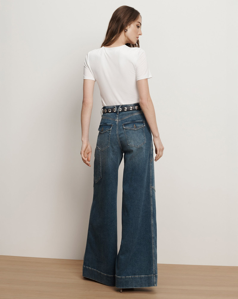 FREDDY WIDE-LEG CARGO JEAN 6
