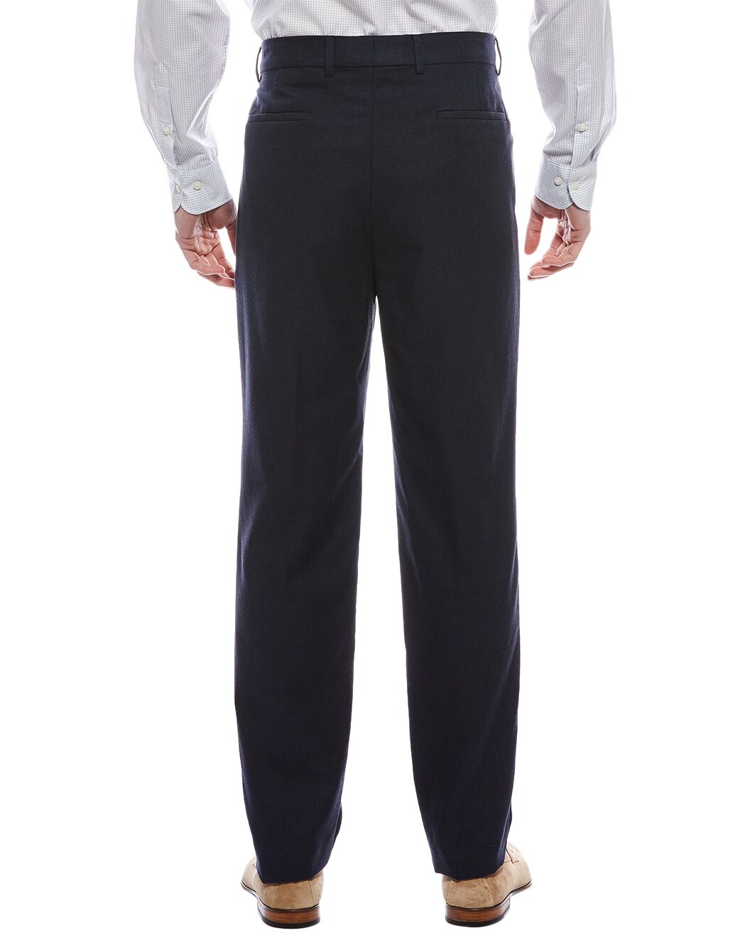 Brunello Cucinelli Leisure Fit Wool-Blend Pant - 2