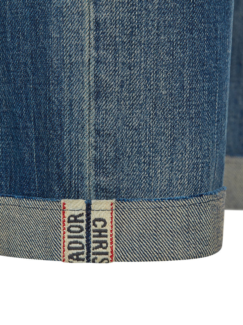Christian Dior Women Boyfriend Jeans In Blue Denim - 5