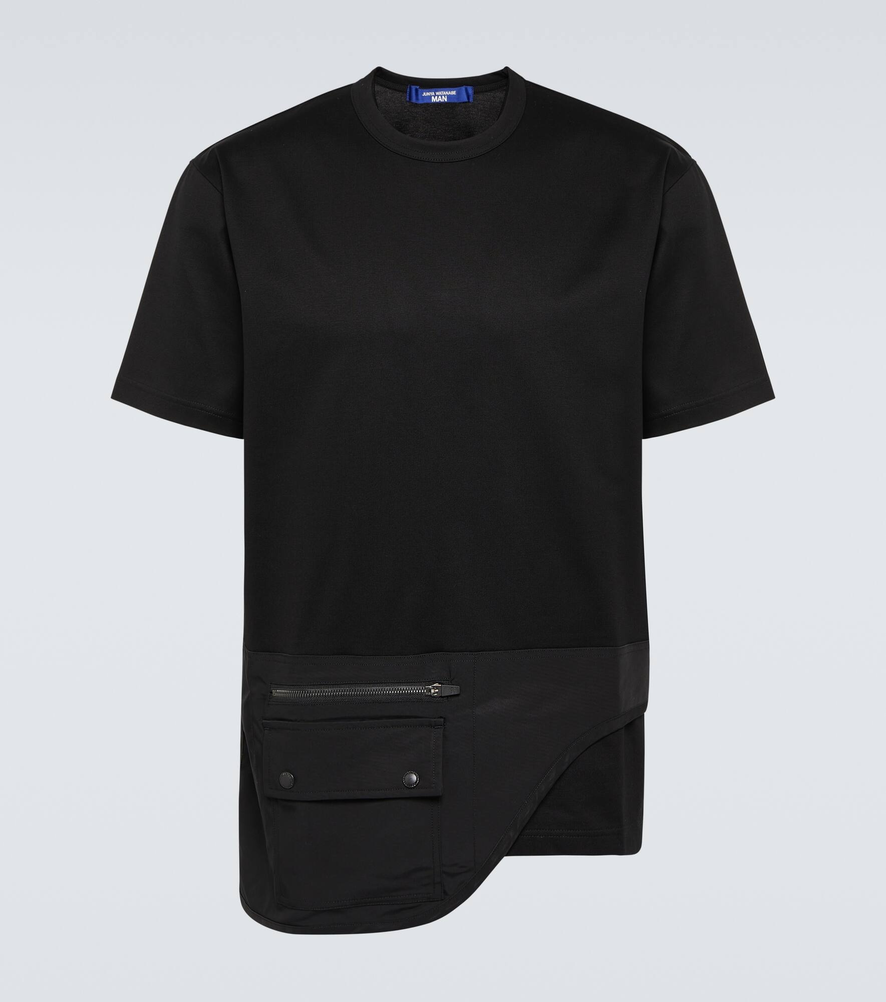 JUNYA WATANABE MAN トップス Junya Watanabe MAN: Black Sabbath Caped T-Shirt (Black