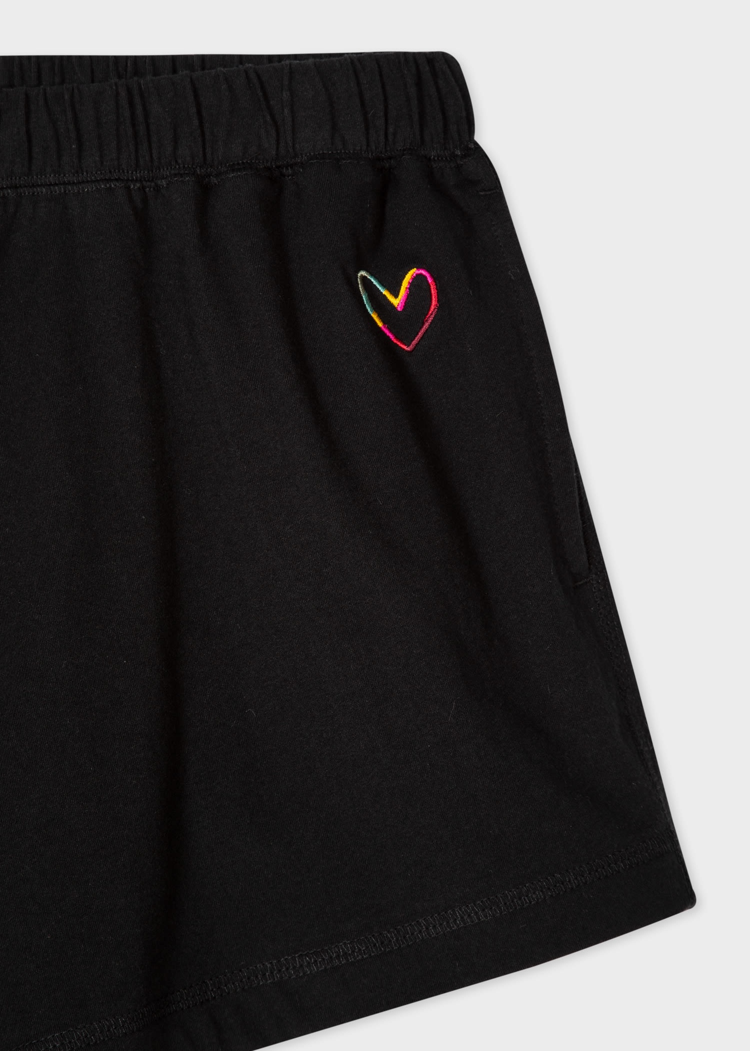 'Swirl Heart' Jersey Shorts - 3