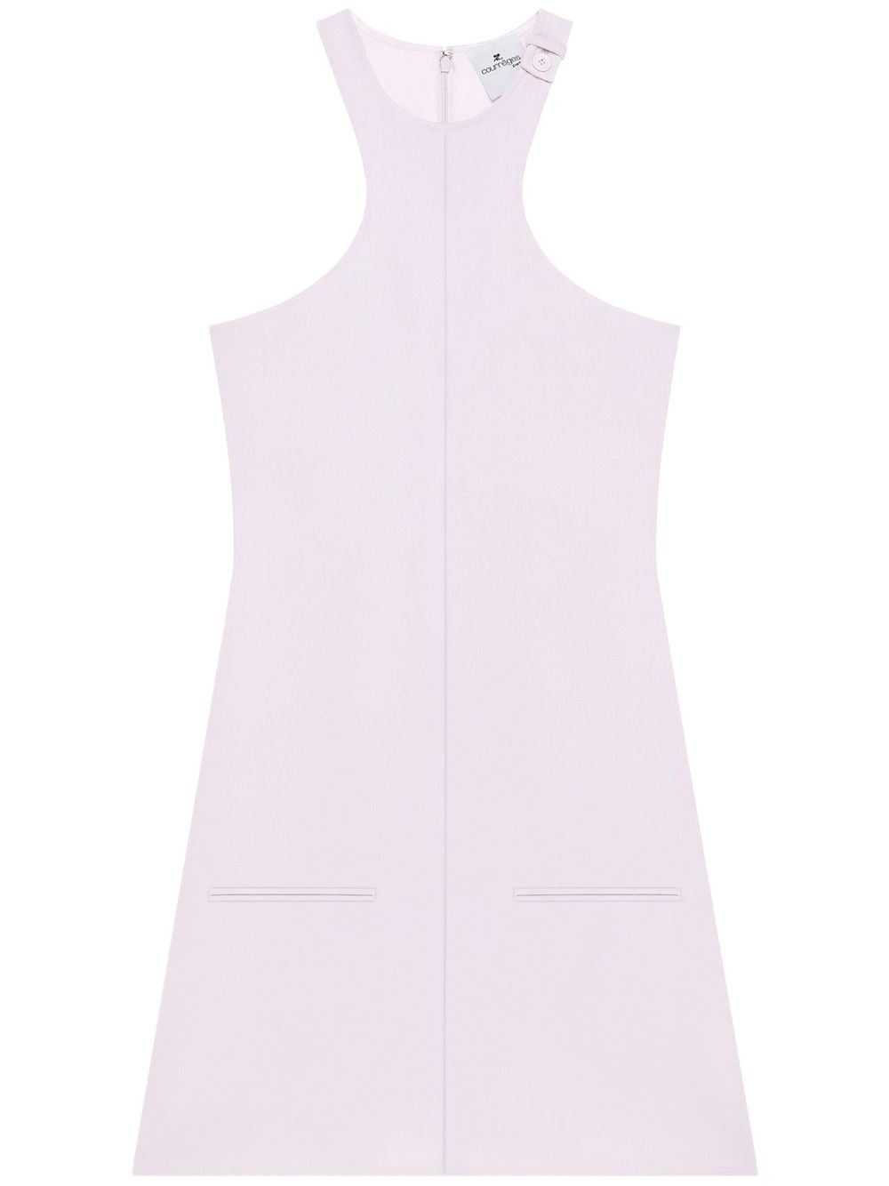 A-line sleeveless dress - 1