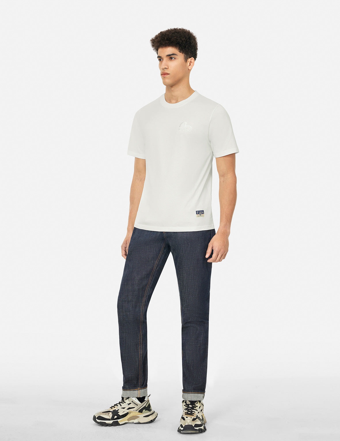 Seagull and Brand Logo Print Regular Fit T-shirt - 3