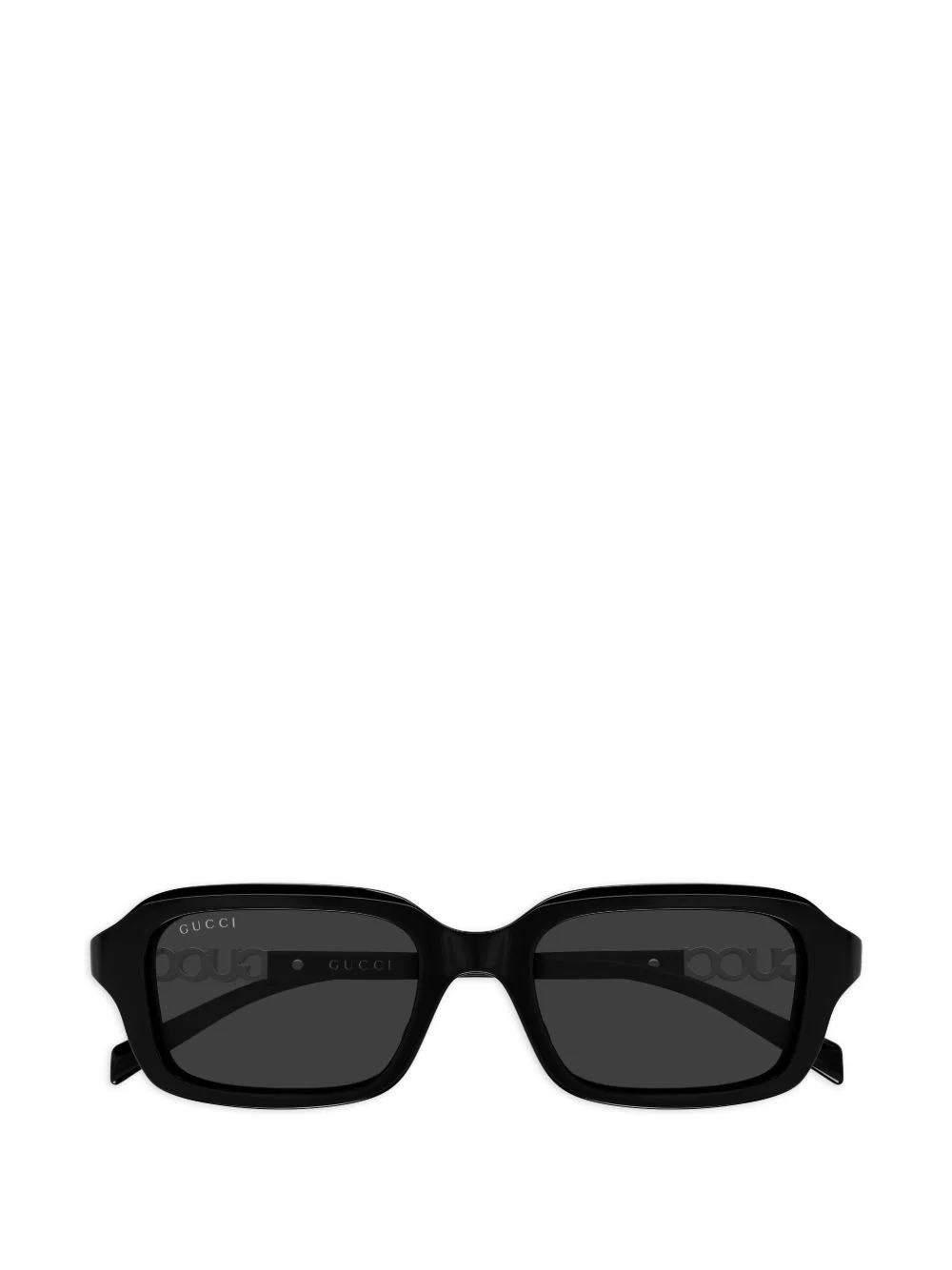 logo rectangle-frame sunglasses - 1