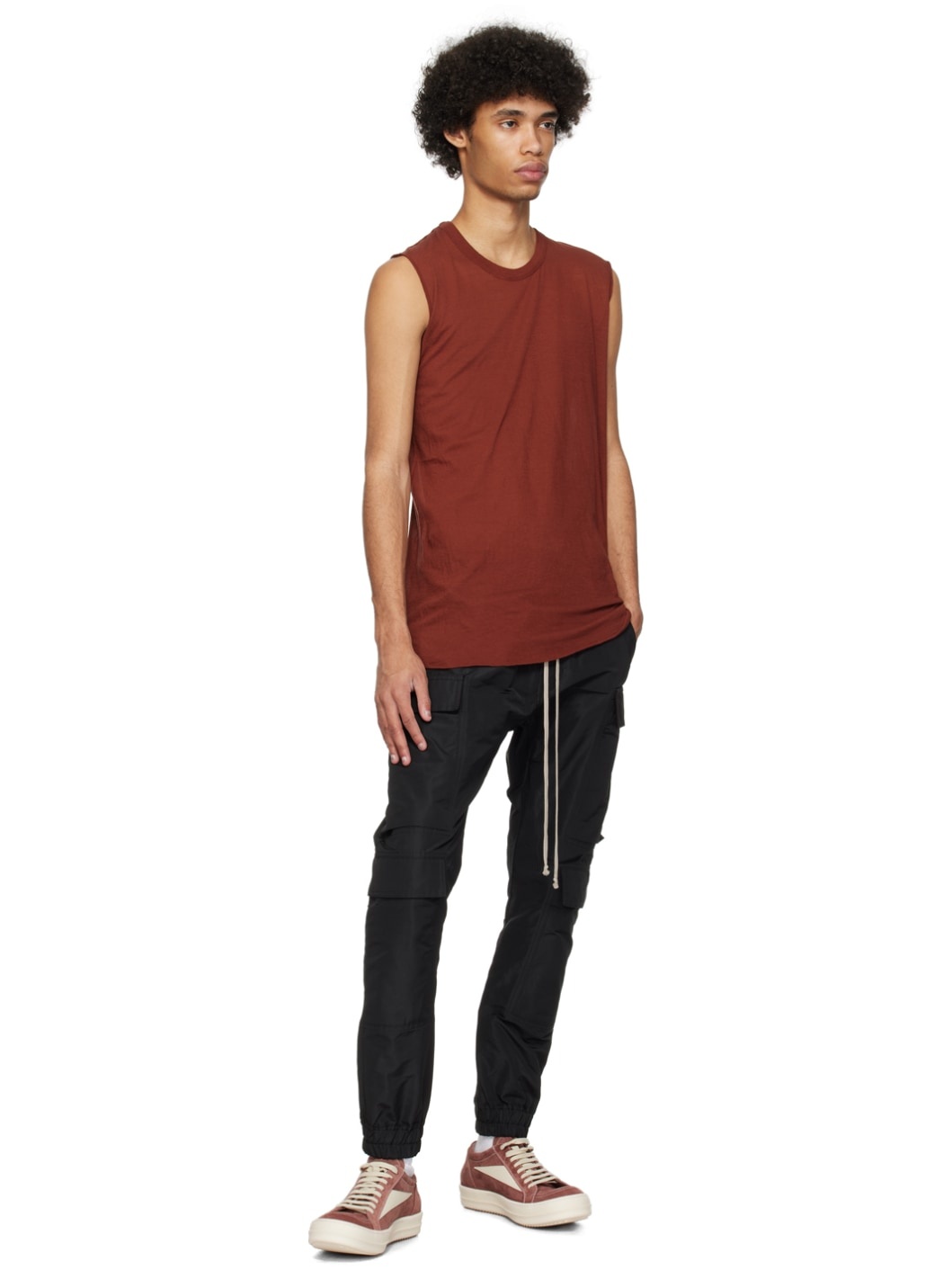 Black Mastodon Cargo Pants - 4