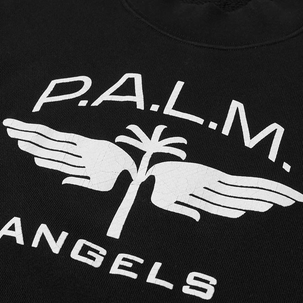 Palm Angels Military Wings Logo Crew Sweat - 2