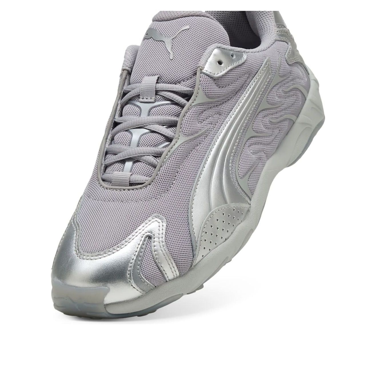 PUMA Inhale Metallic 'Glacial Grey Silver' 401780-01 - 5