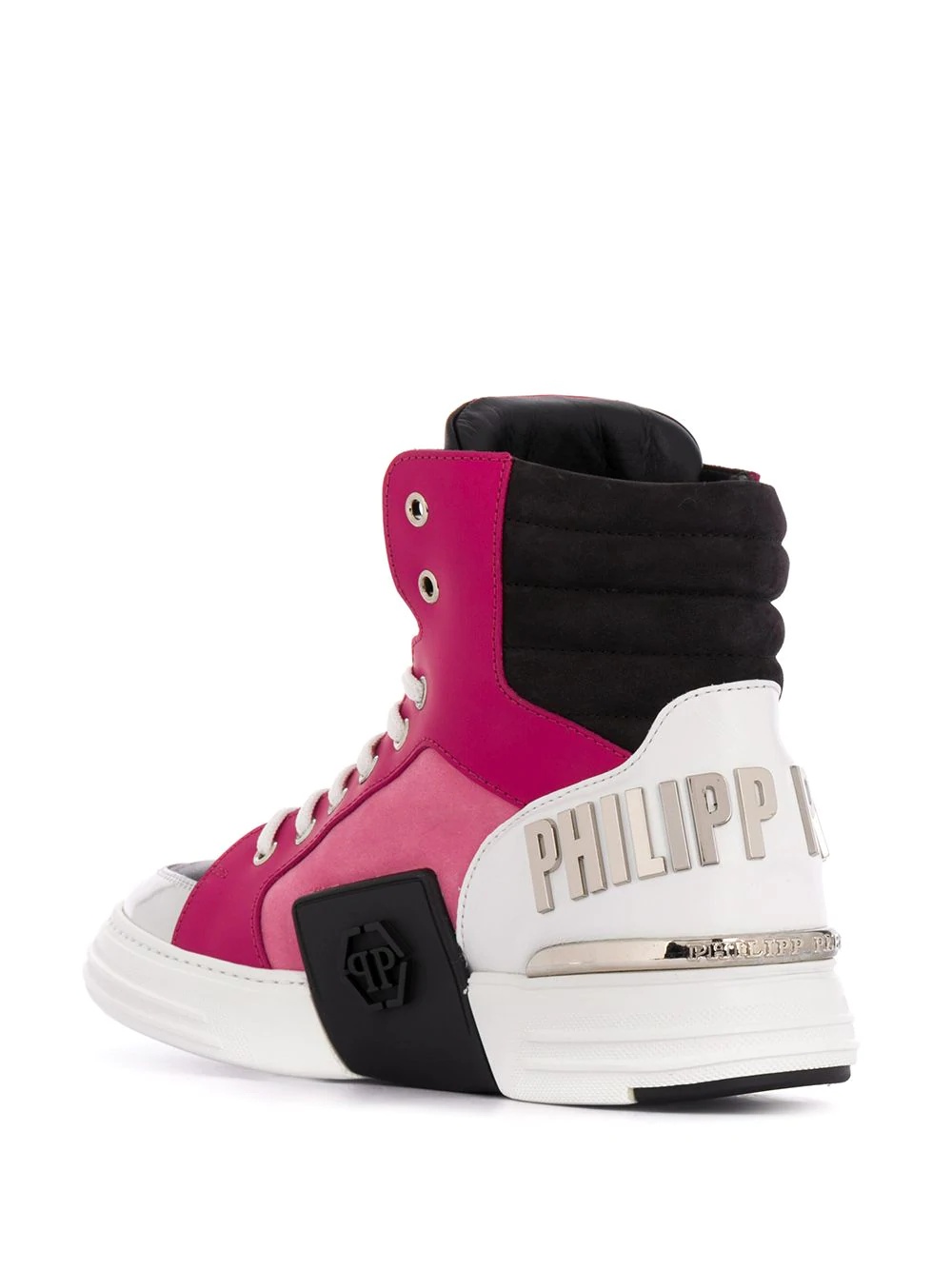 TM colour-block high-top sneakers - 3