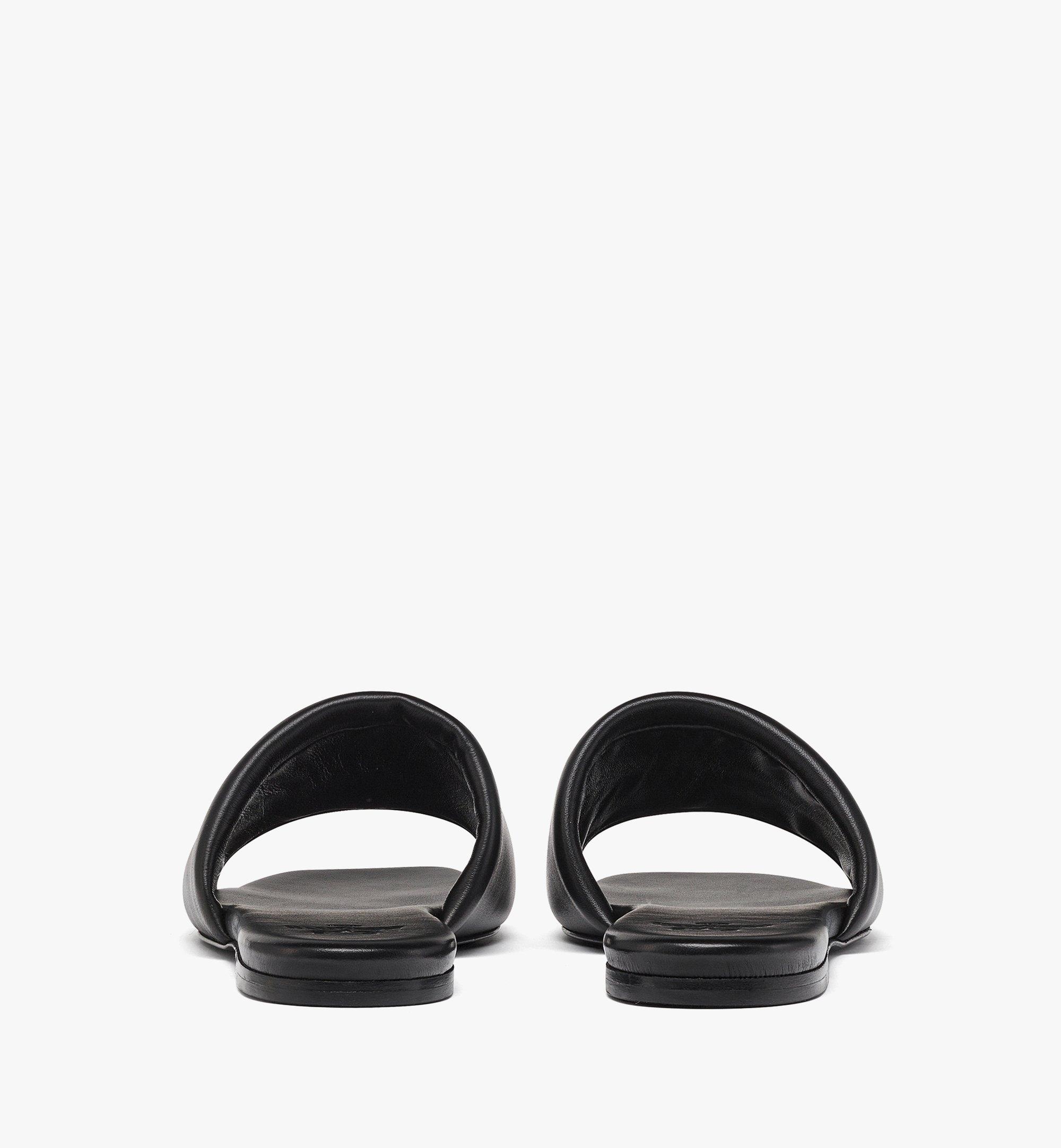 Laurel Flat Sandals in Lamb Leather - 3