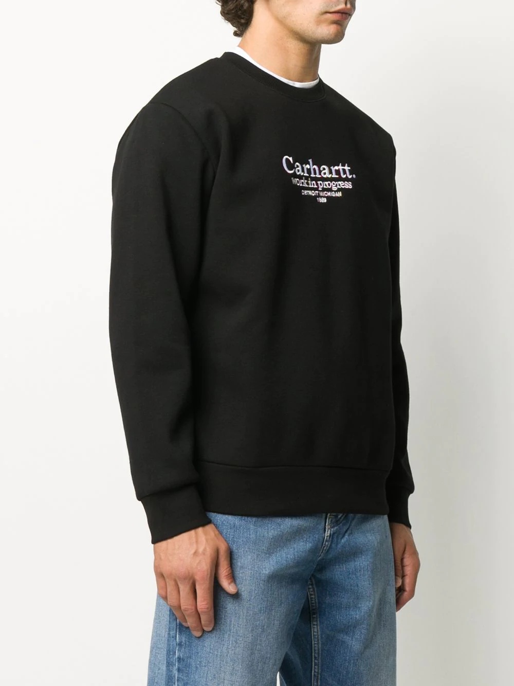 Commission embroidered sweatshirt - 3