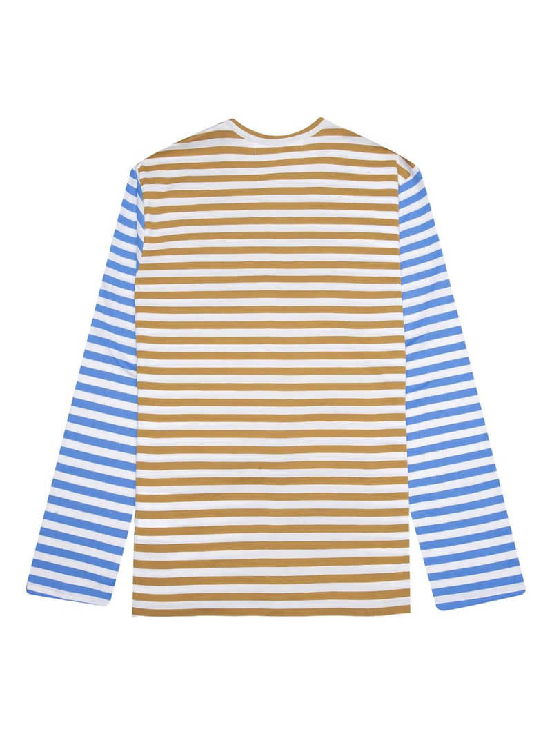Comme des Garçons PLAY stripe long-sleeve T-shirt outlook