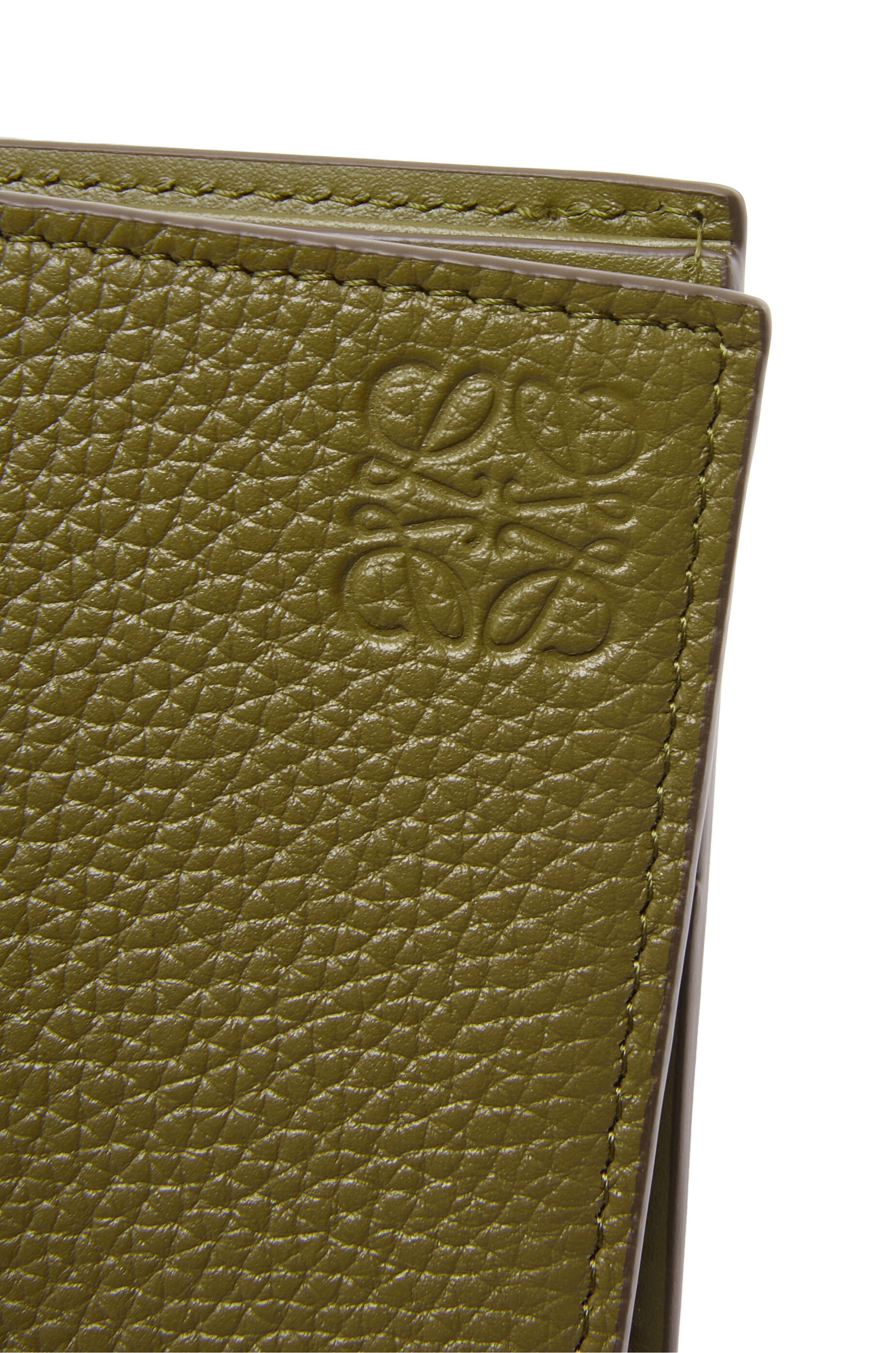 Bifold coin wallet in soft grained calfskin - 5