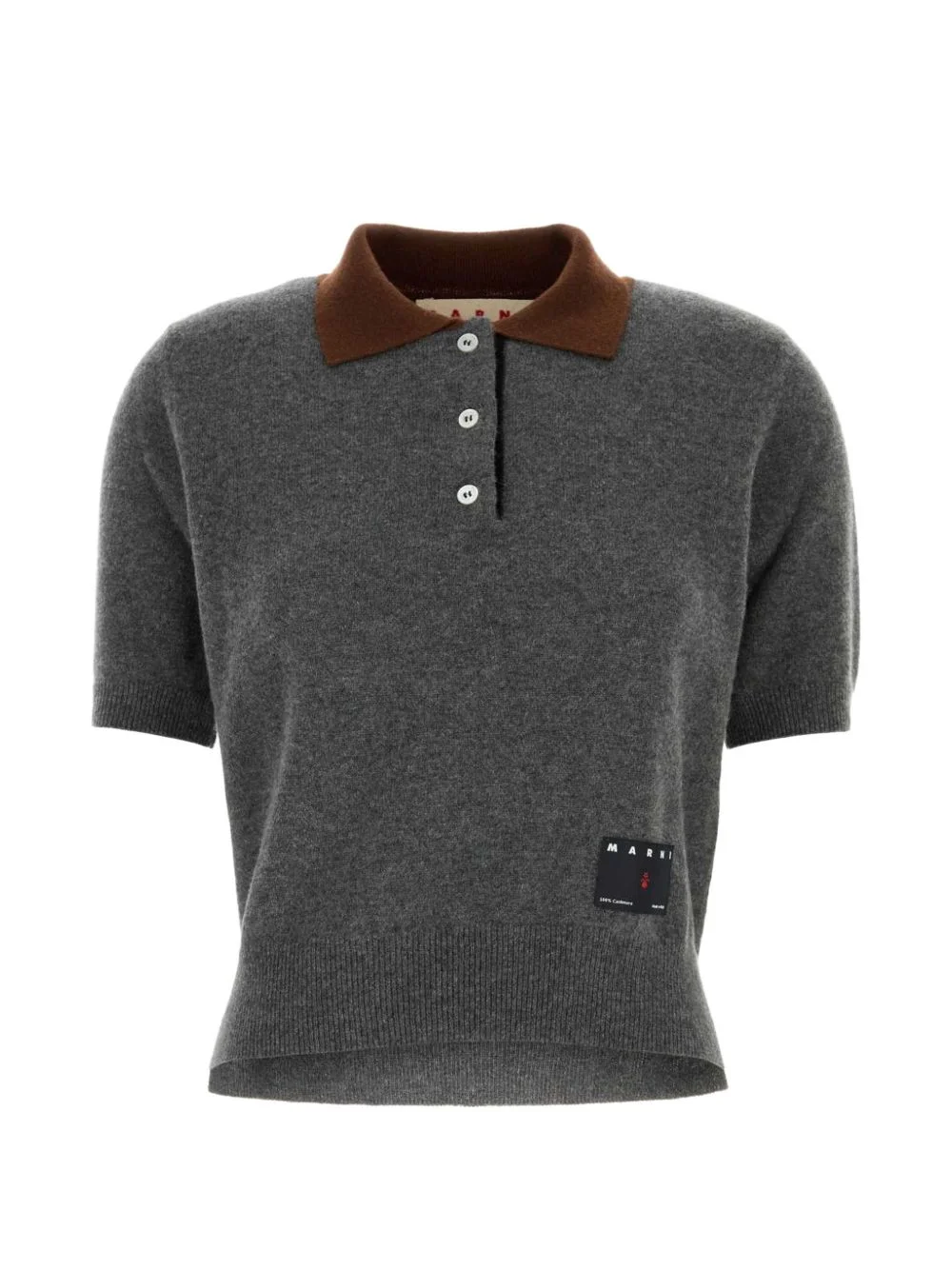 cashmere polo shirt - 1