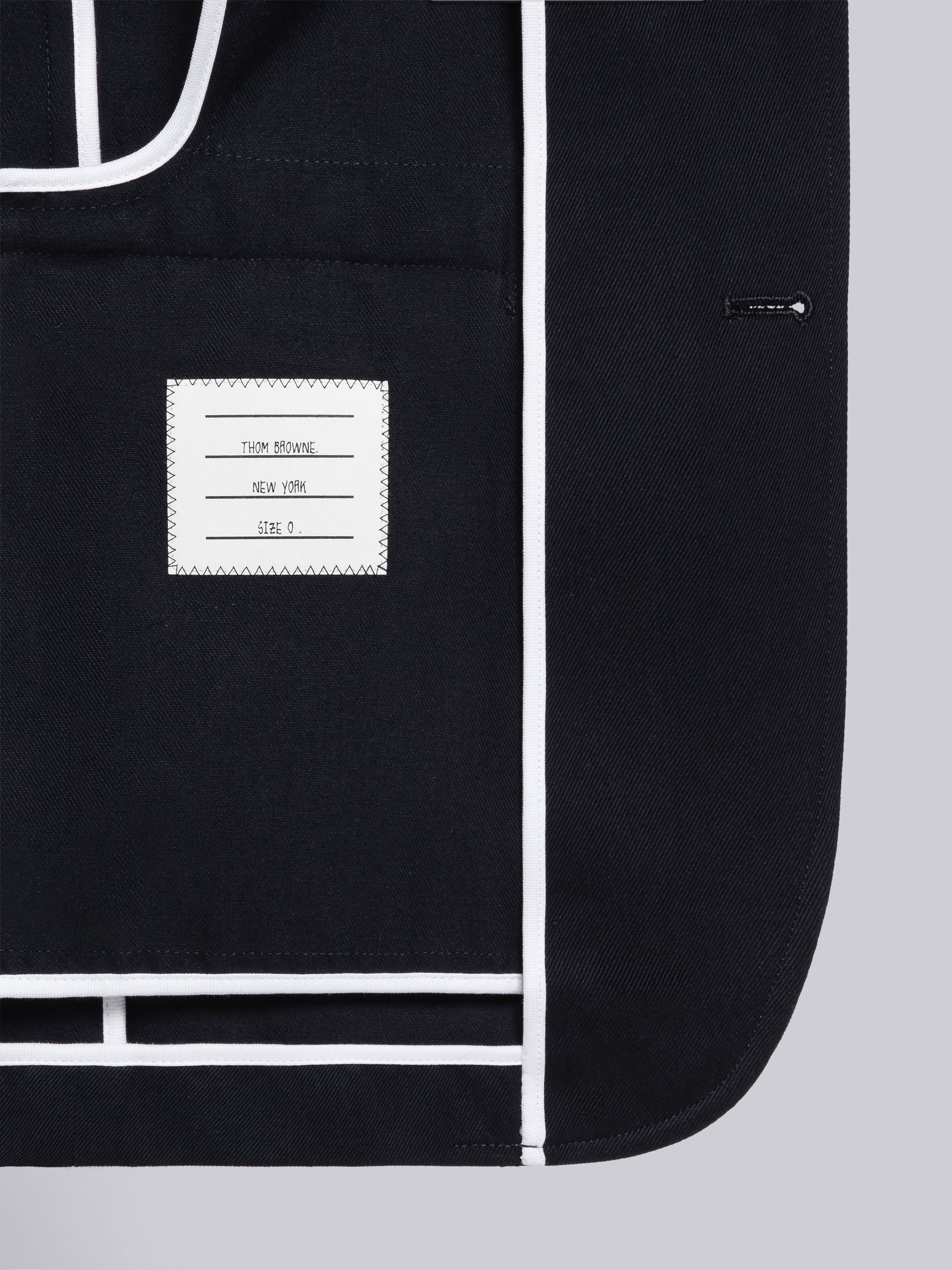 Stripe Twill Unconstructed Classic Single Breasted Suit - 6