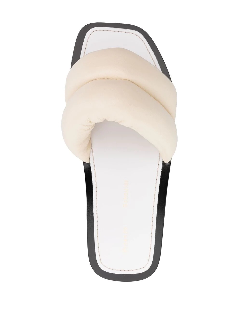 padded slip-on sandals - 4