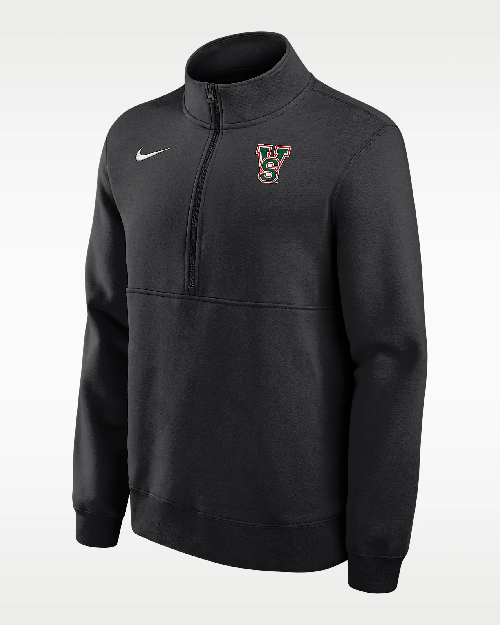 Mississippi Valley State University Delta Devil Club Men's Nike College Fleece Half-Zip Top - 1