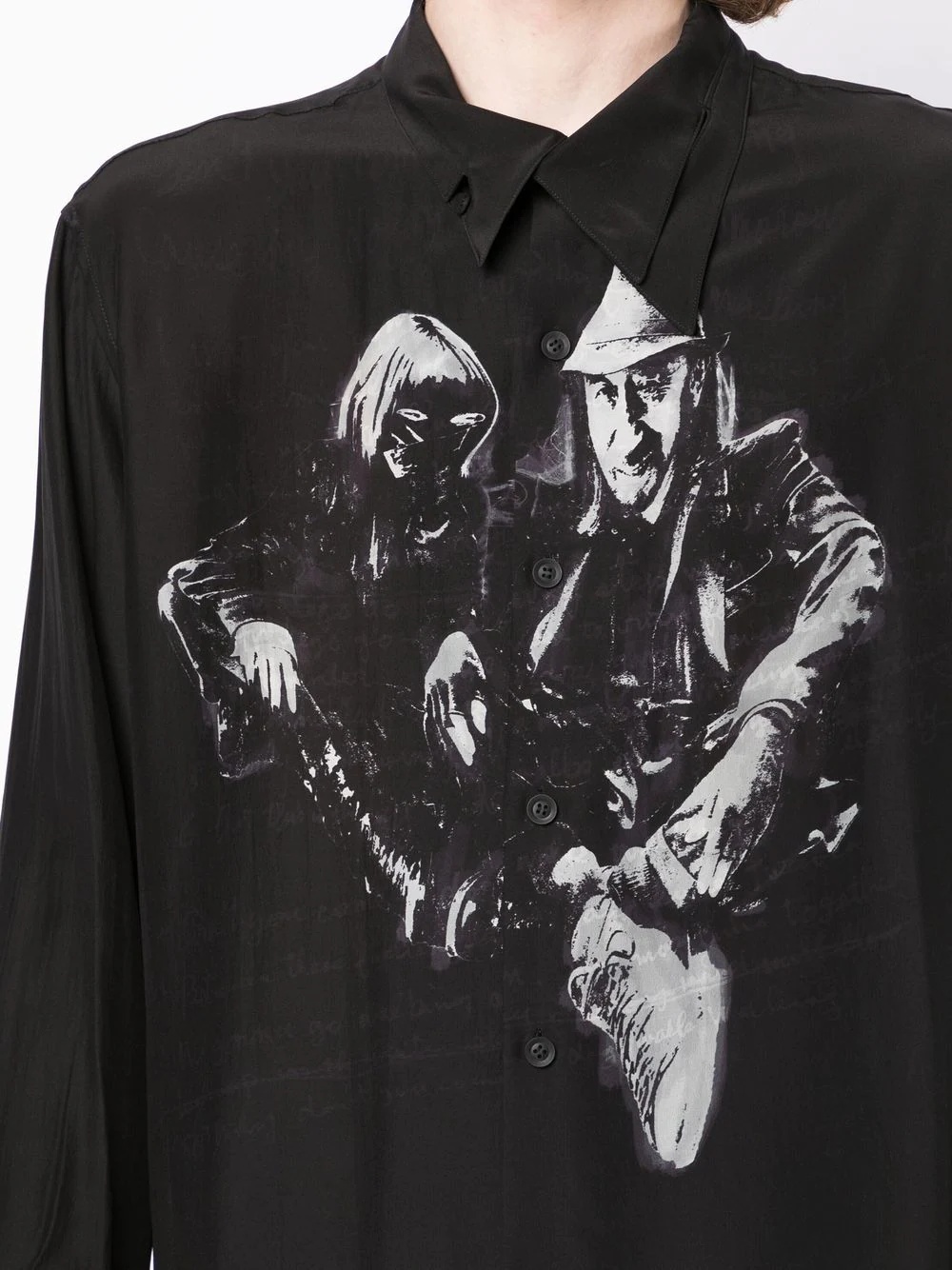 graphic-print cotton shirt - 5