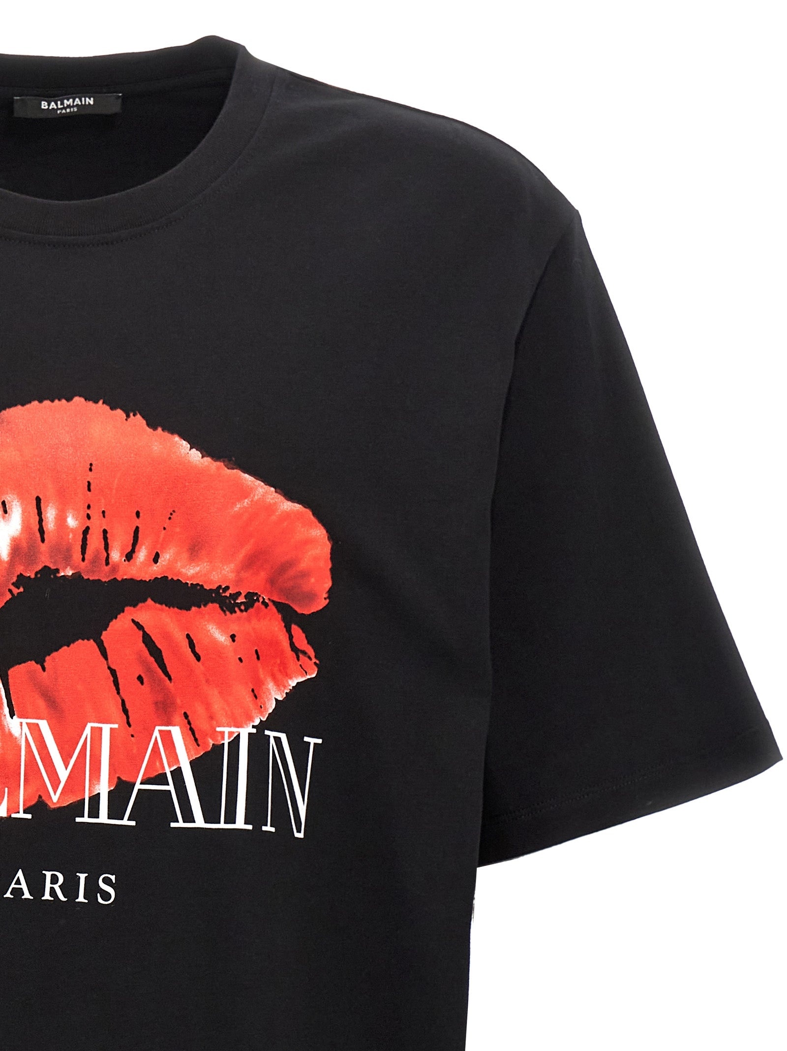 Balmain Kiss T-Shirt Black - 3