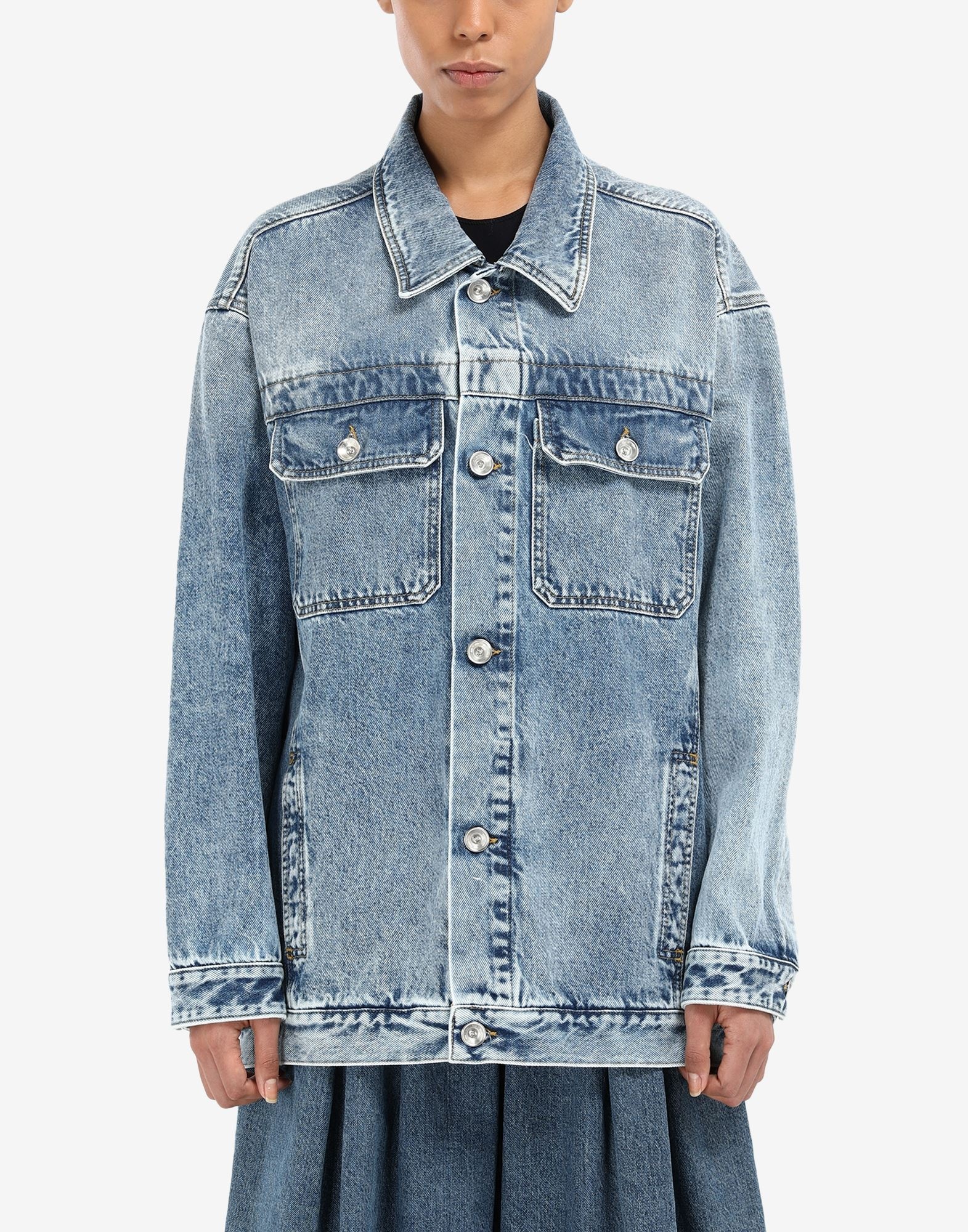 Oversized denim jacket - 5