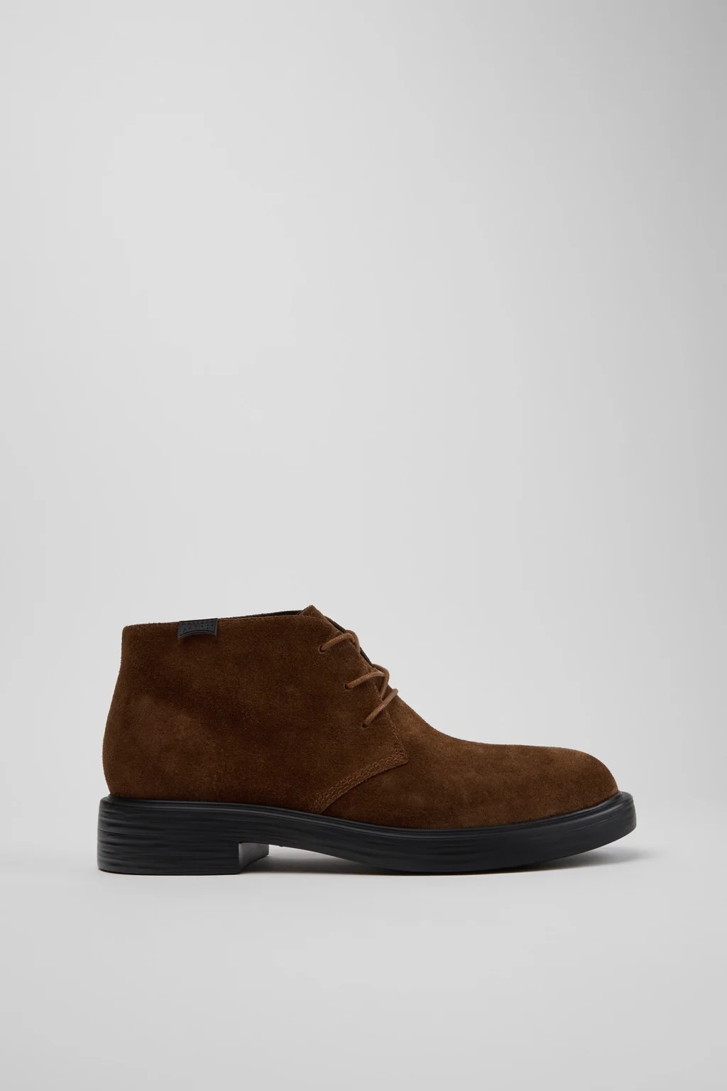 Dean Brown Suede Ankle Boots for Men. - 1