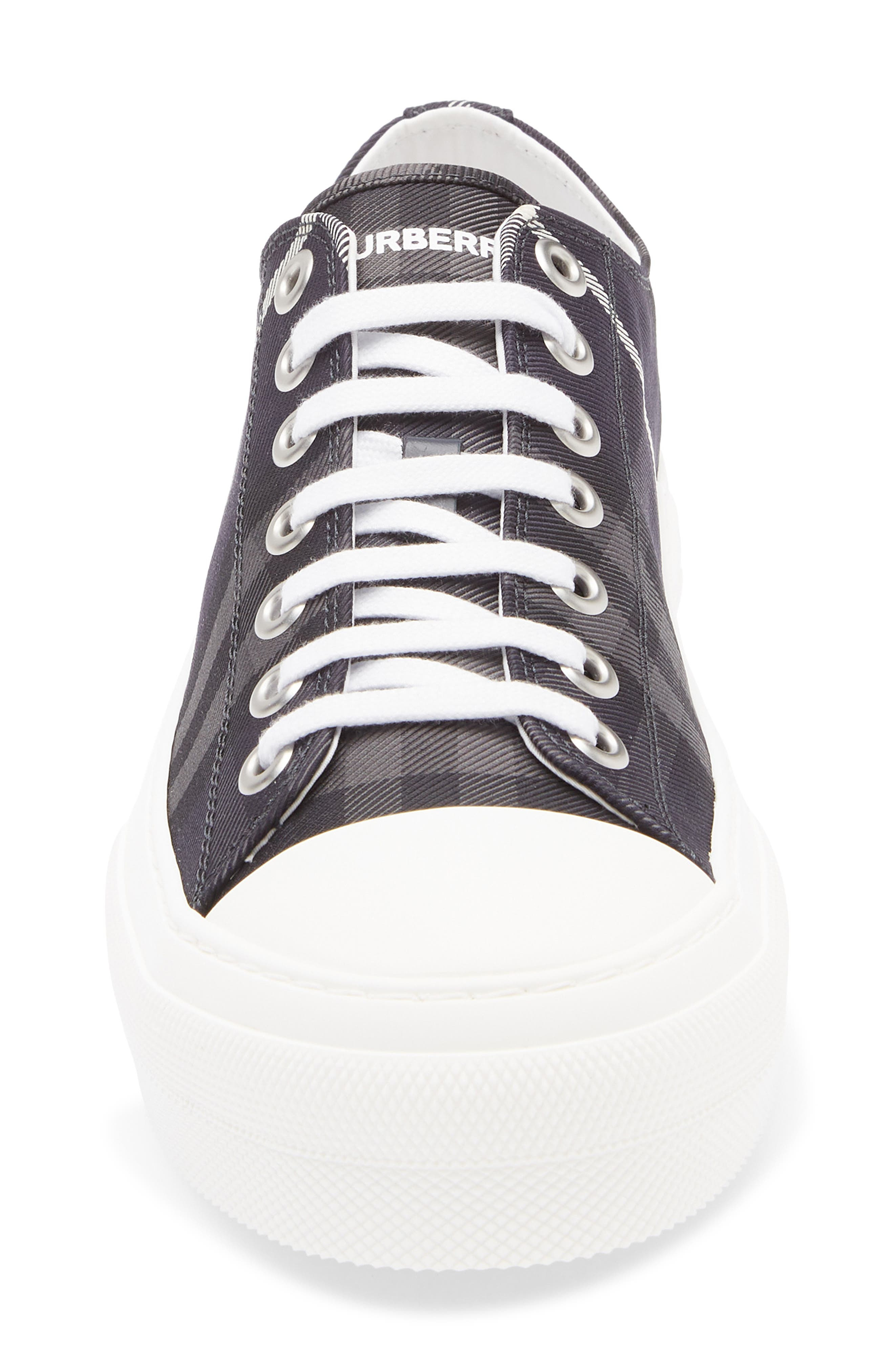 burberry Jack Check Sneaker in Storm Ip Check at Nordstrom - 4
