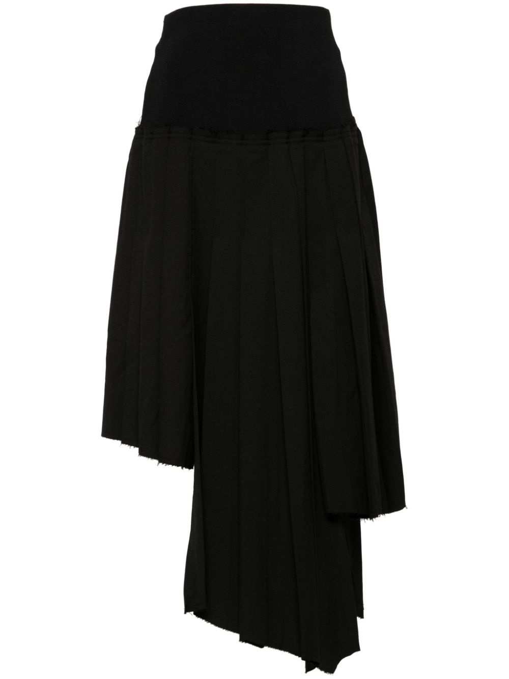 pleated midi skirt - 1