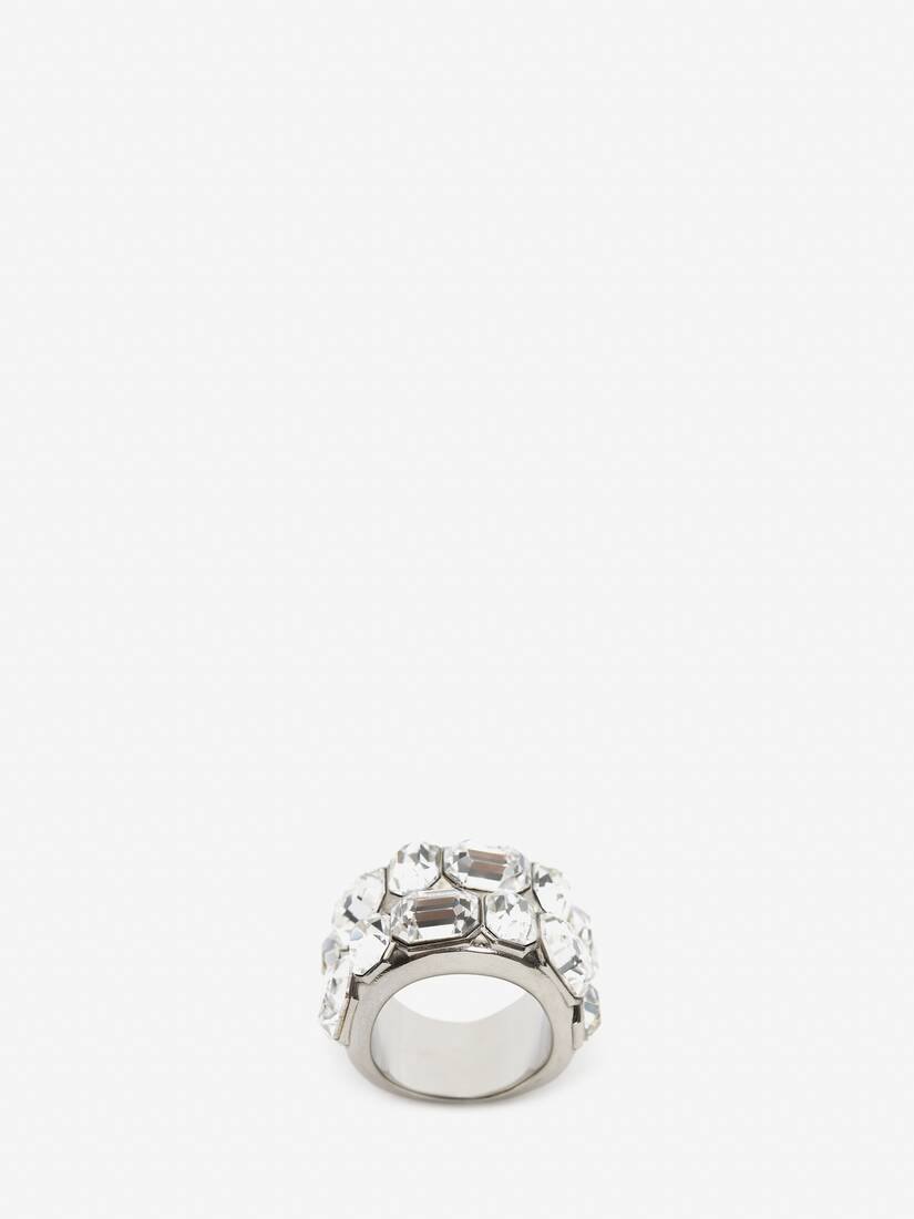Men's Cosmic Ring in Antique Silver - 1