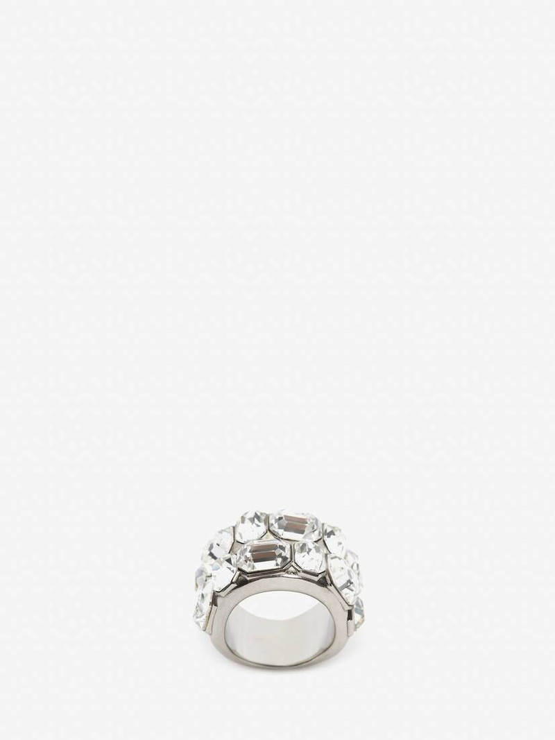 Men's Cosmic Ring in Antique Silver 1