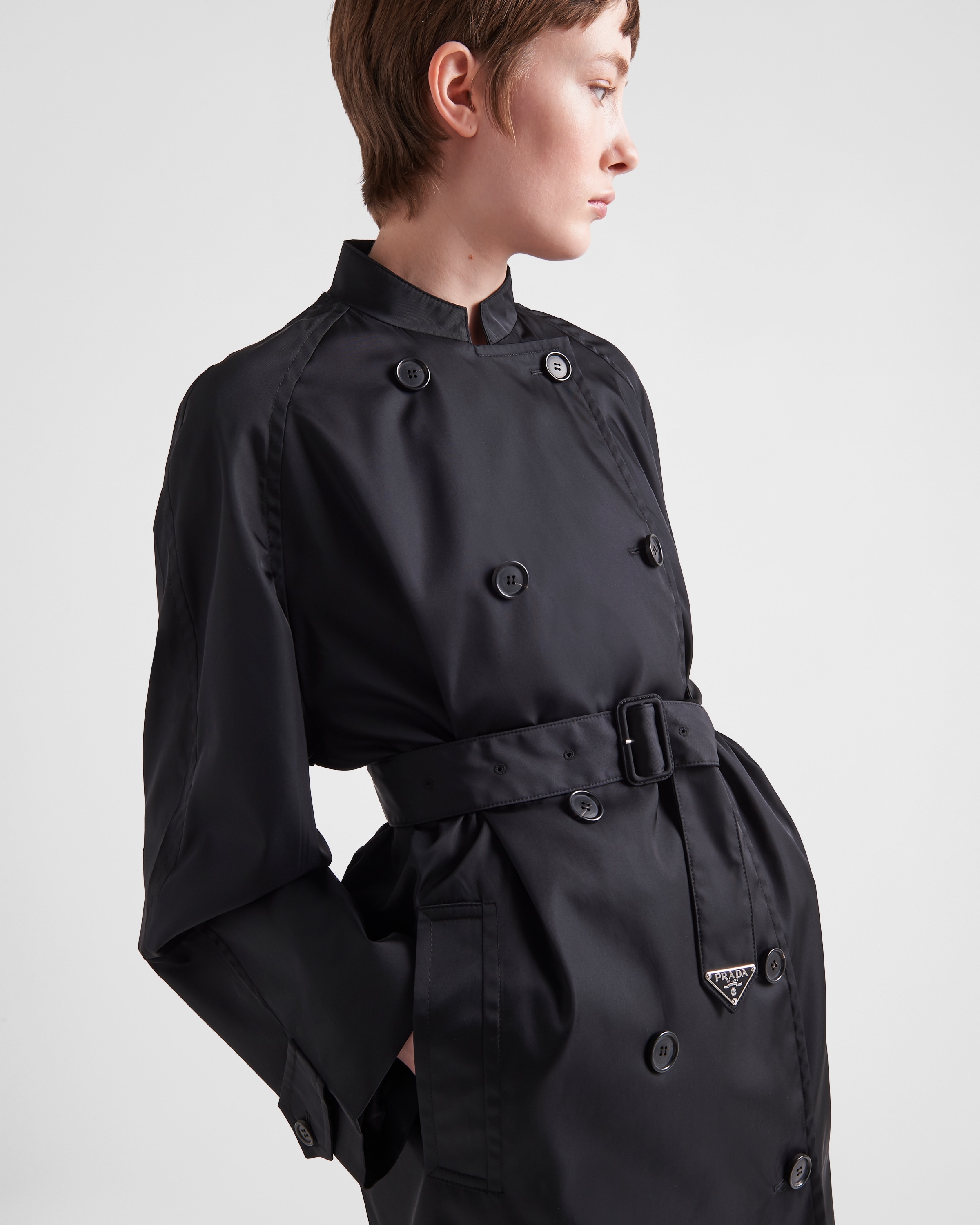 Re-Nylon raincoat - 6