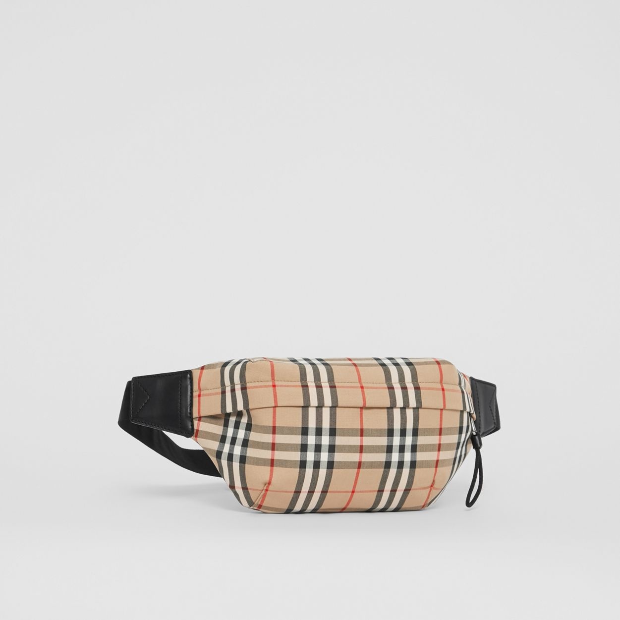 Medium Vintage Check Bonded Cotton Bum Bag - 9