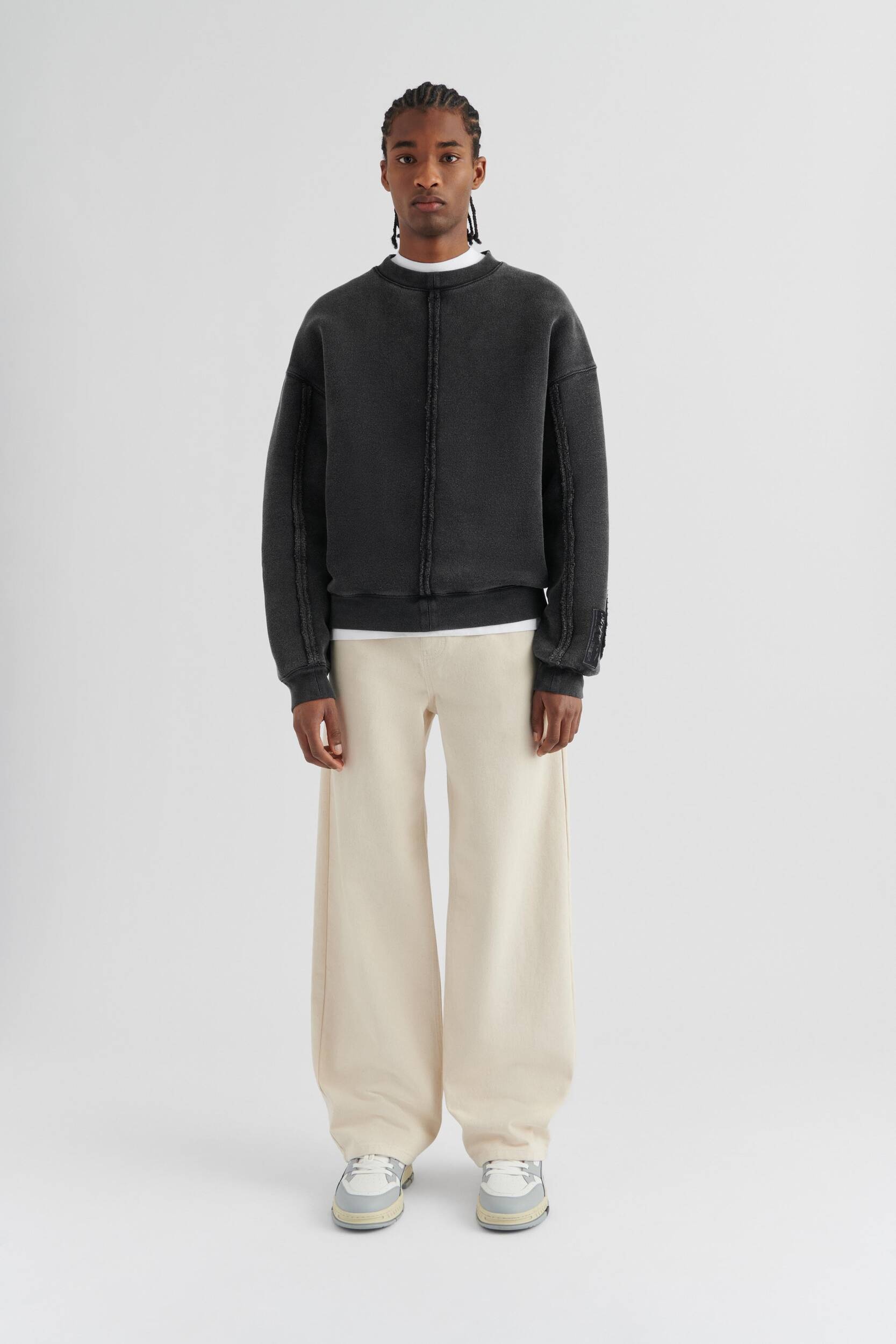 Chopped Oversized Sweatshirt - 4