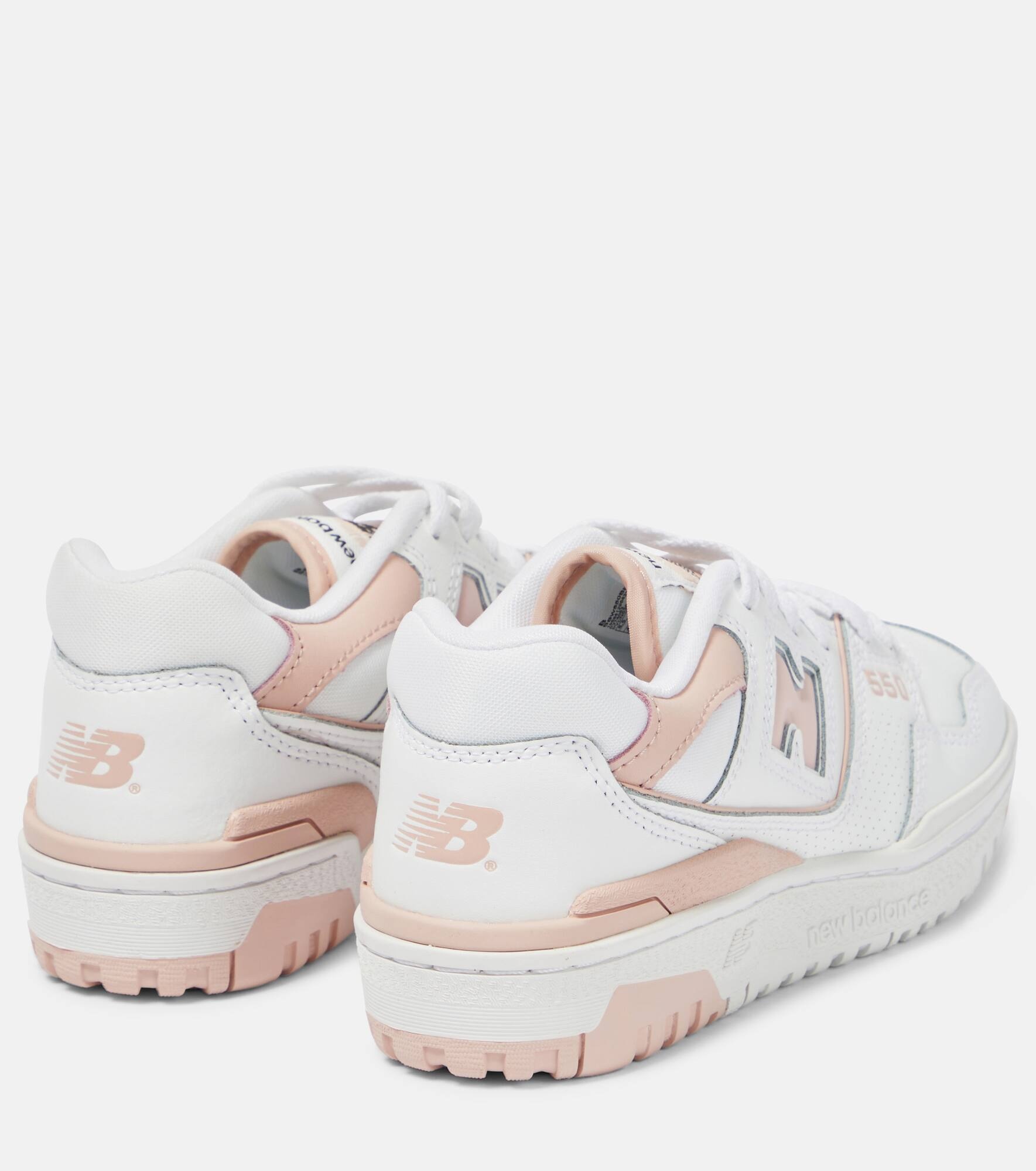 550 leather sneakers - 3