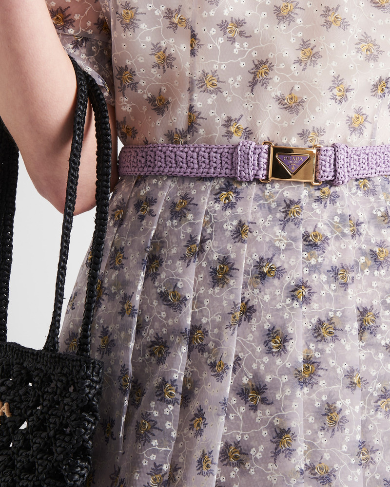 Prada Crochet belt outlook