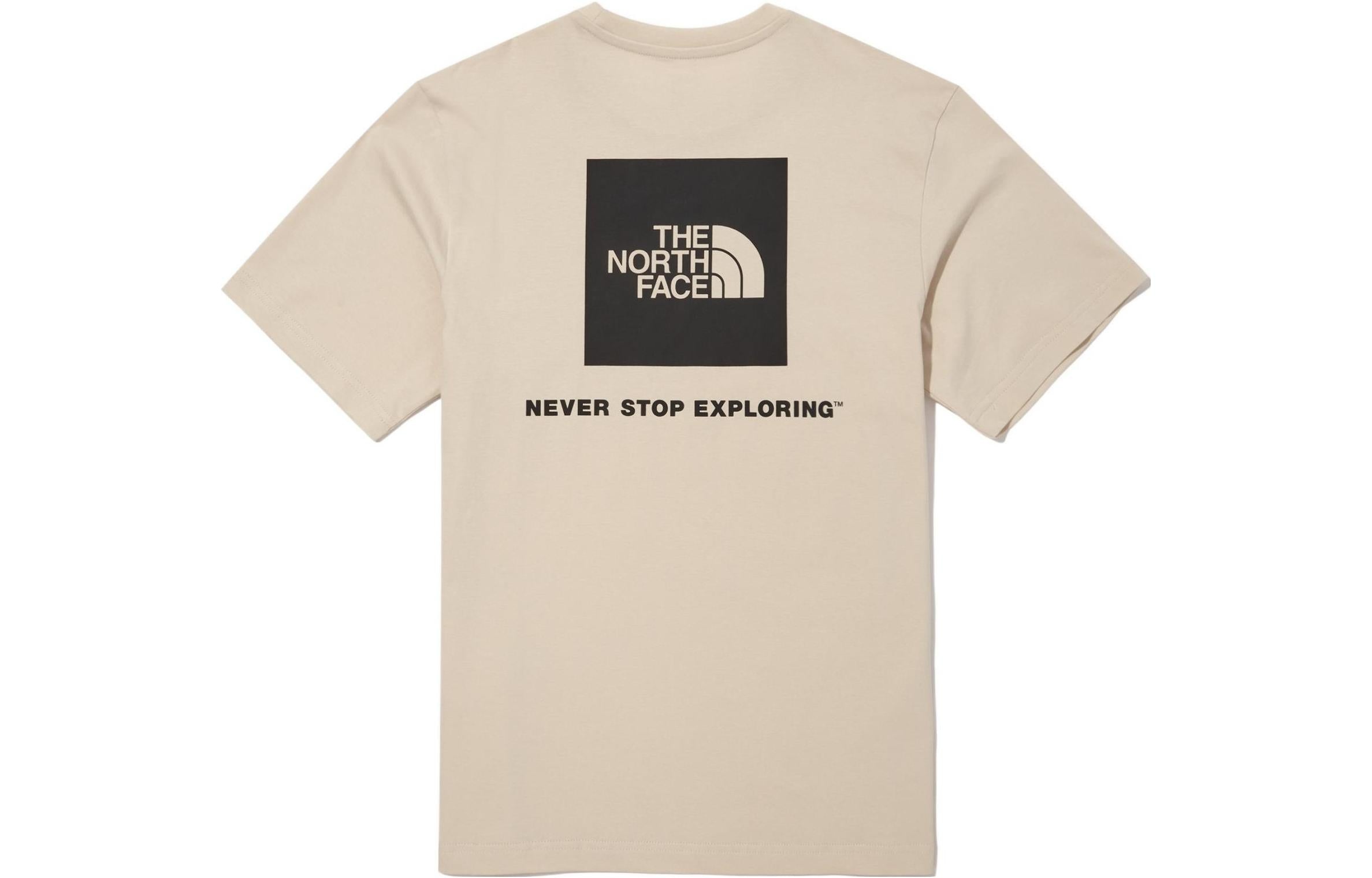 THE NORTH FACE Nse Box Logo T-shirt 'Beige' NT7UN56C - 3