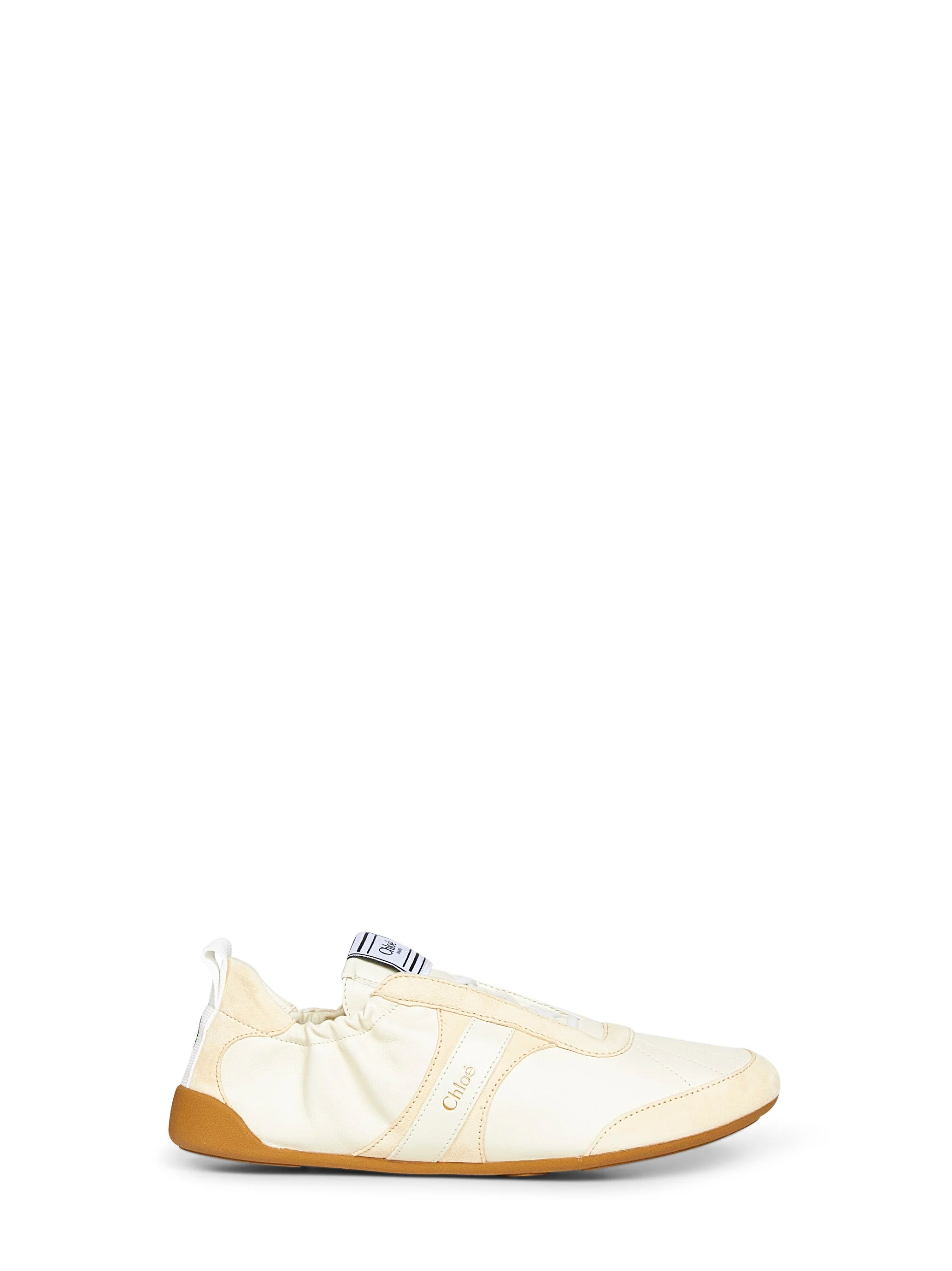 Chloé Women Buttercream Chloé Kick Sneakers - 1
