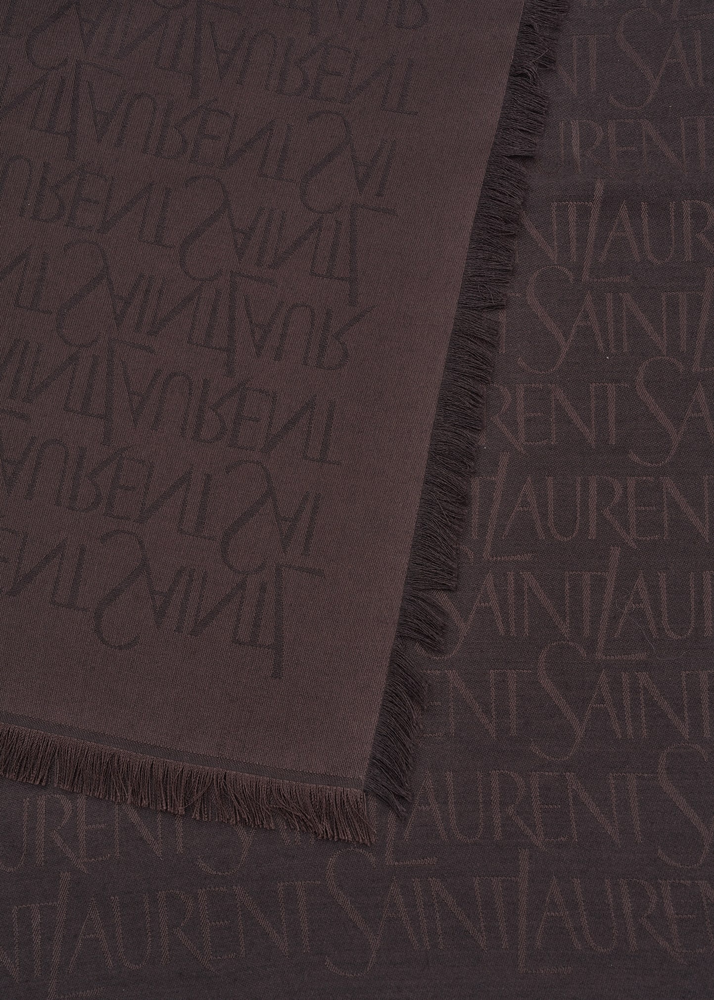 Grand Carre Jacquard Silk-Wool Scarf - 4