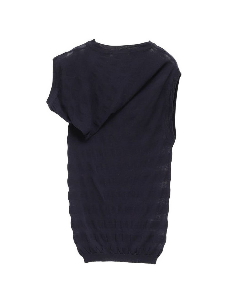 sleeveless crew-neck T-shirt 1